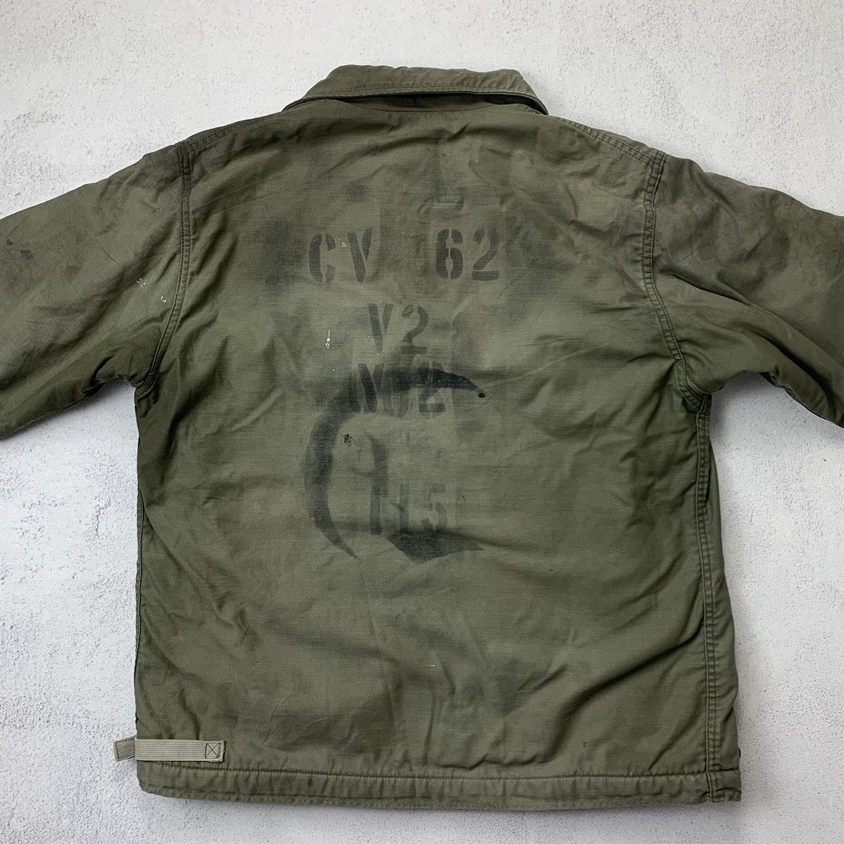 Vintage Vintage Army Military Jacket Size US L / EU 52-54 / 3 - 2 Thumbnail