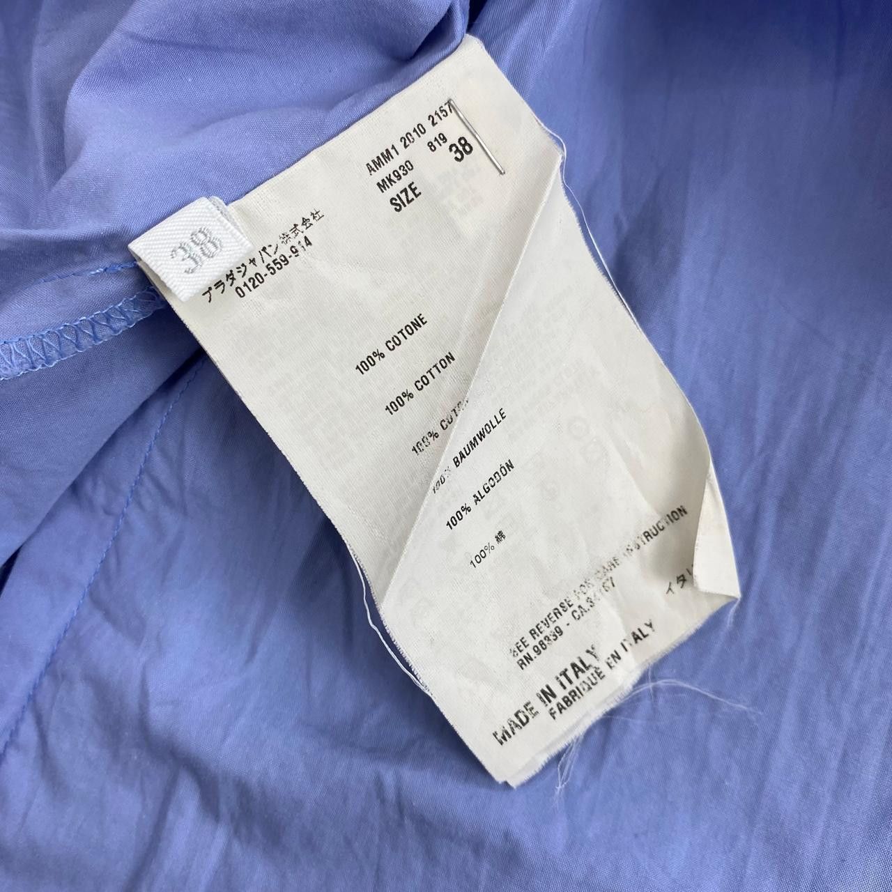 Miu Miu Miu Miu Basic Shirt Size XS / US 0-2 / IT 36-38 - 9 Thumbnail