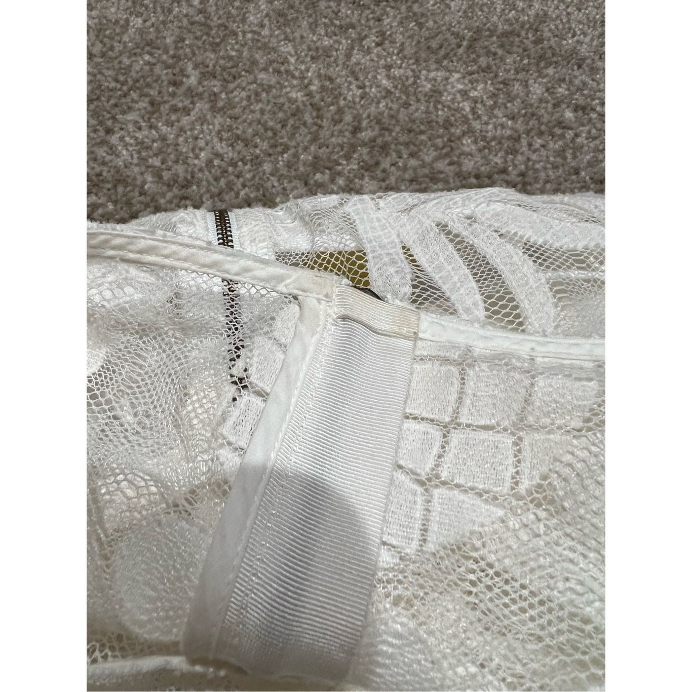 Anthropologie Maeve Anthropologie white dress size 10 Size L / US 10 / IT 46 - 12 Thumbnail
