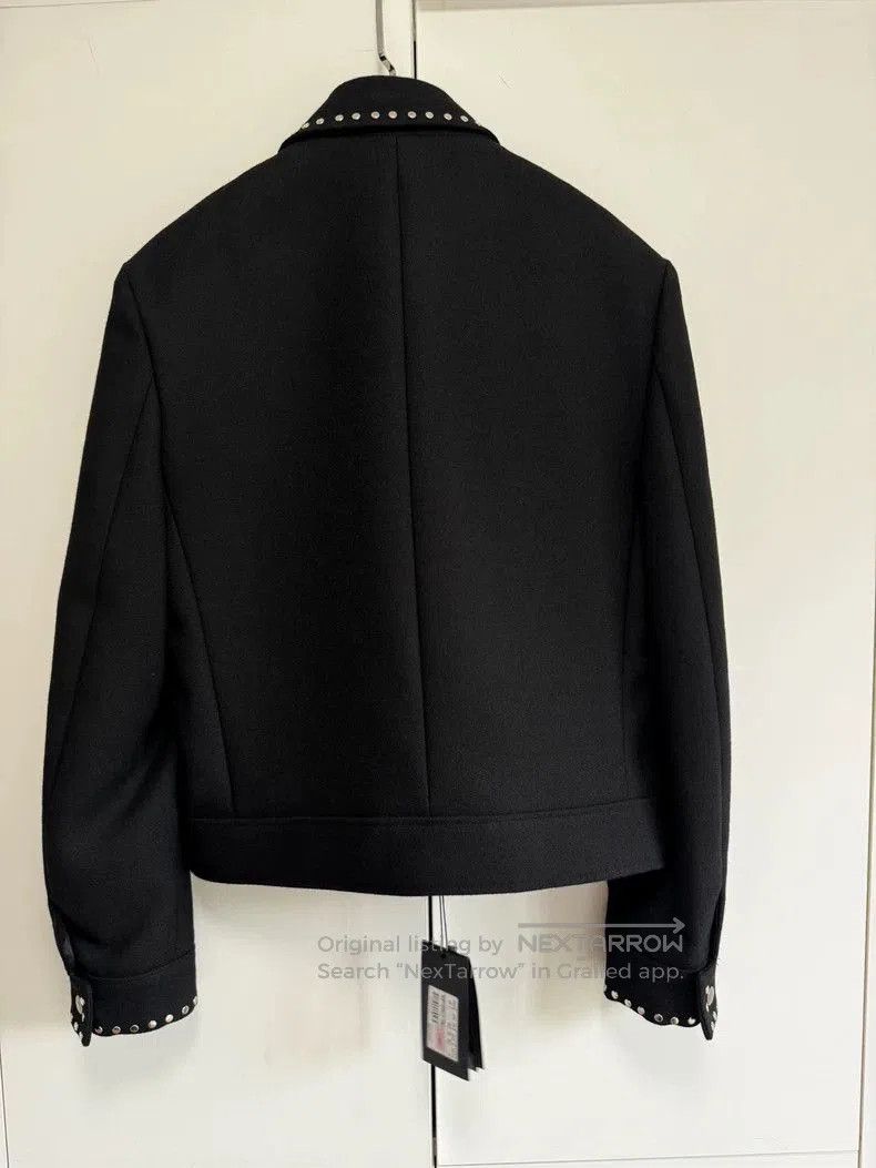 Saint Laurent Paris Saint Laurent Studded Collar Wool Jacket. Size US M / EU 48-50 / 2 - 8 Thumbnail