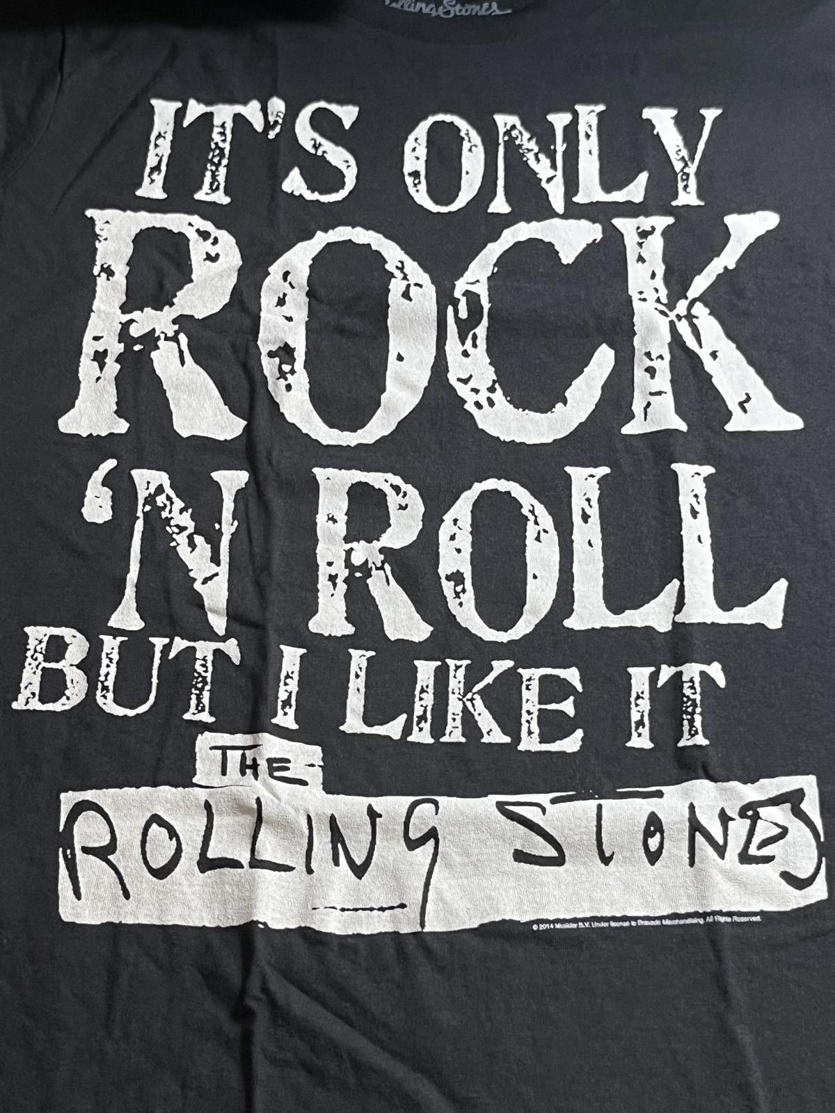 Designer Rolling Stones T-shirt - It's Only Rock n Rock But I like It Size US XS / EU 42 / 0 - 3 Thumbnail