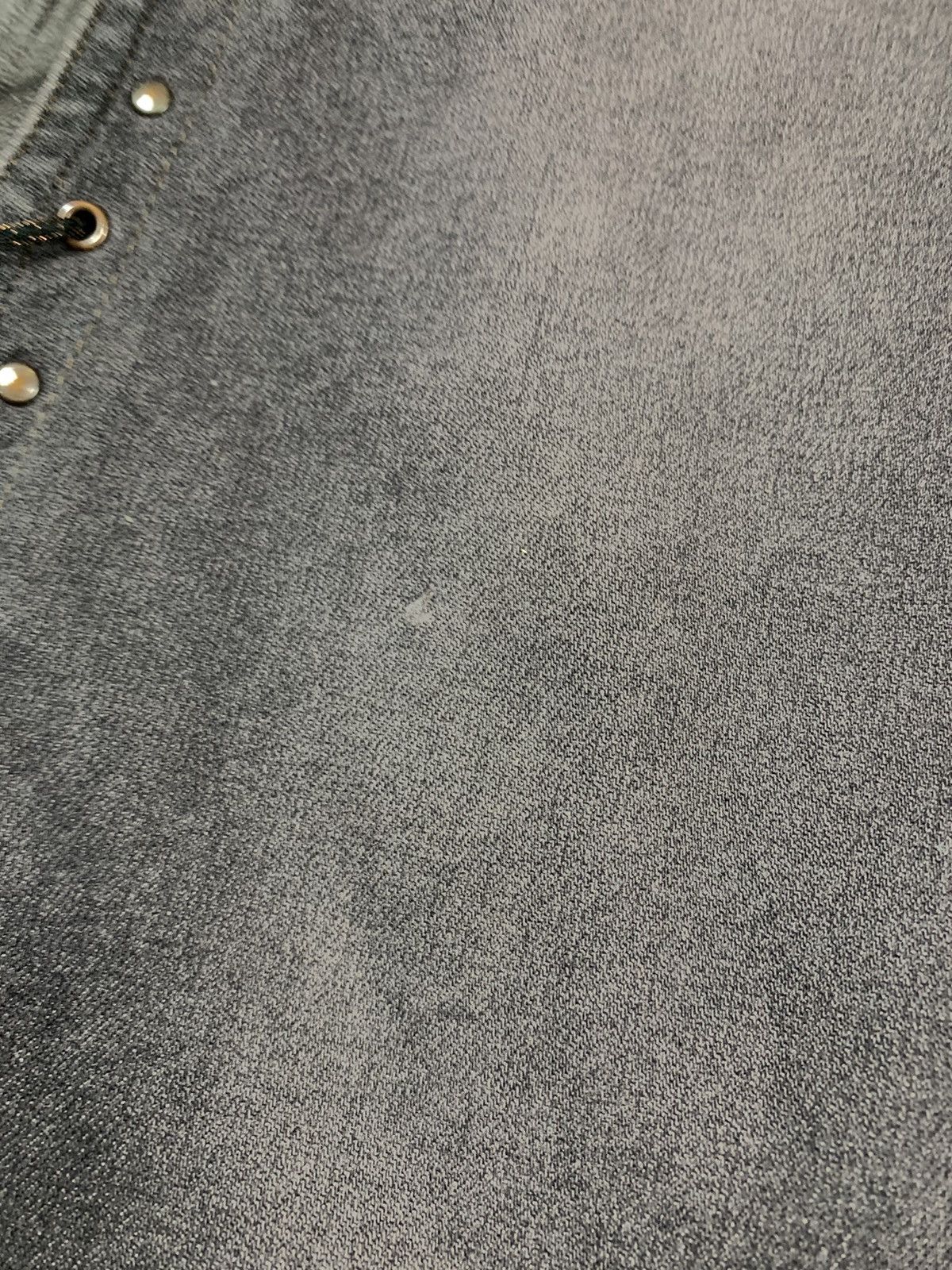 Japanese Brand × Vintage Vintage Y2K Denim/Leather faded maxi skirt Japanese bondage Size 32" / US 10 / IT 46 - 11 Thumbnail
