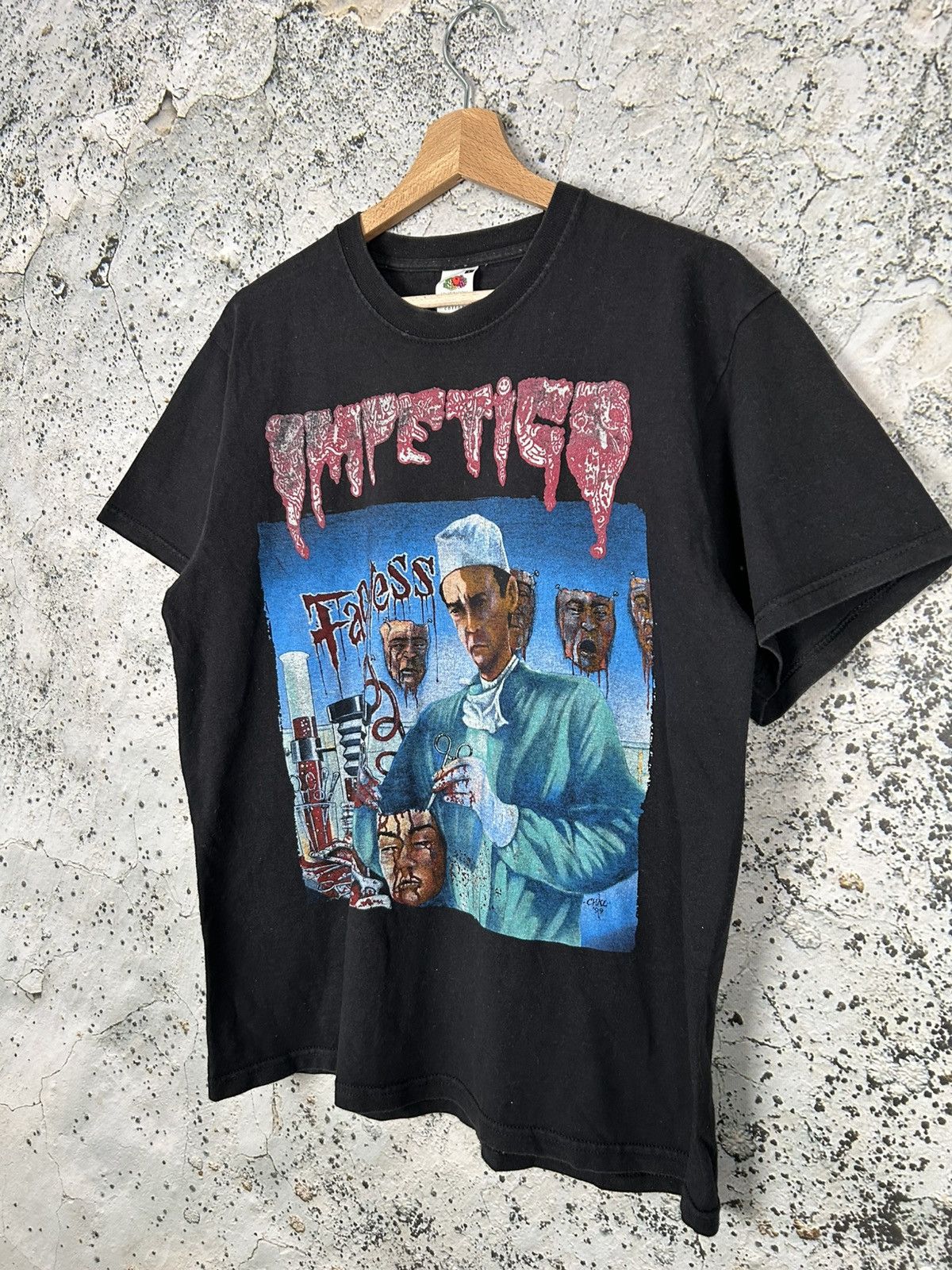 Band Tees Vintage Impetica Faceless 1999 Rock Band Tee Punk 90s Rare Size US L / EU 52-54 / 3 - 2 Thumbnail