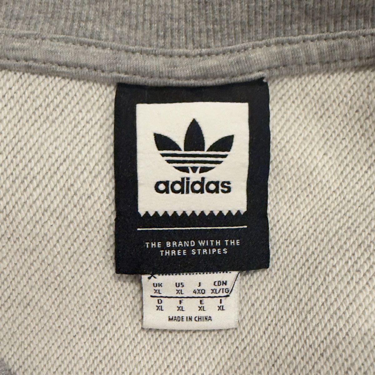 Adidas × Alltimers Embroidered Design Grey Crewneck Sweatshirt Size XL Size US XL / EU 56 / 4 - 4 Thumbnail