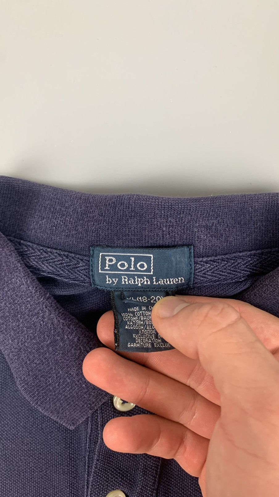 Polo Ralph Lauren × Rugby Ralph Lauren × Vintage Vintage Polo Ralph Lauren Rugby Polo Shirt Size US M / EU 48-50 / 2 - 4 Thumbnail