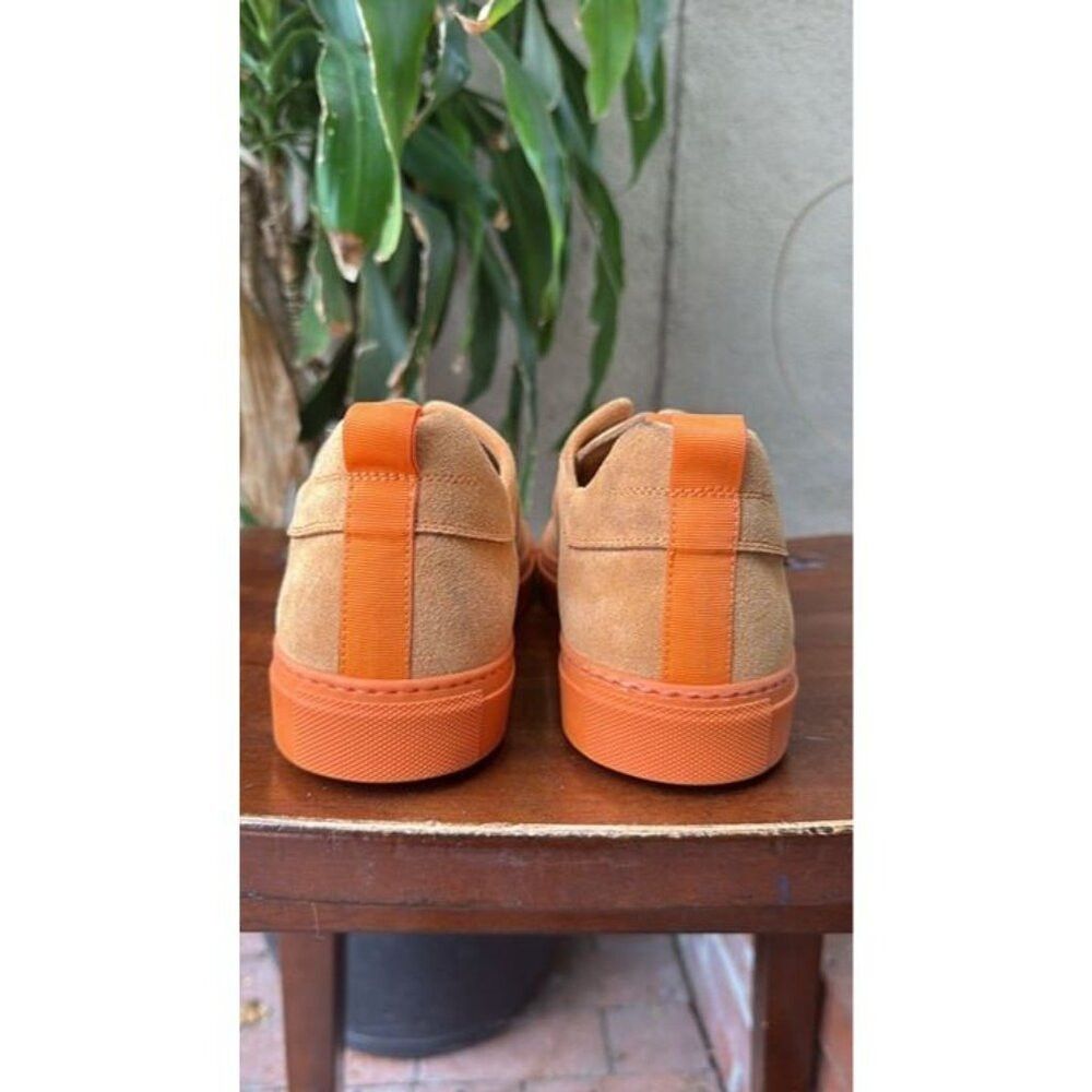 Daniel Patrick DANIEL PATRICK Size 9 Men's Orange Low Top Shoes Designer U Size US 9 / EU 42 - 5 Thumbnail