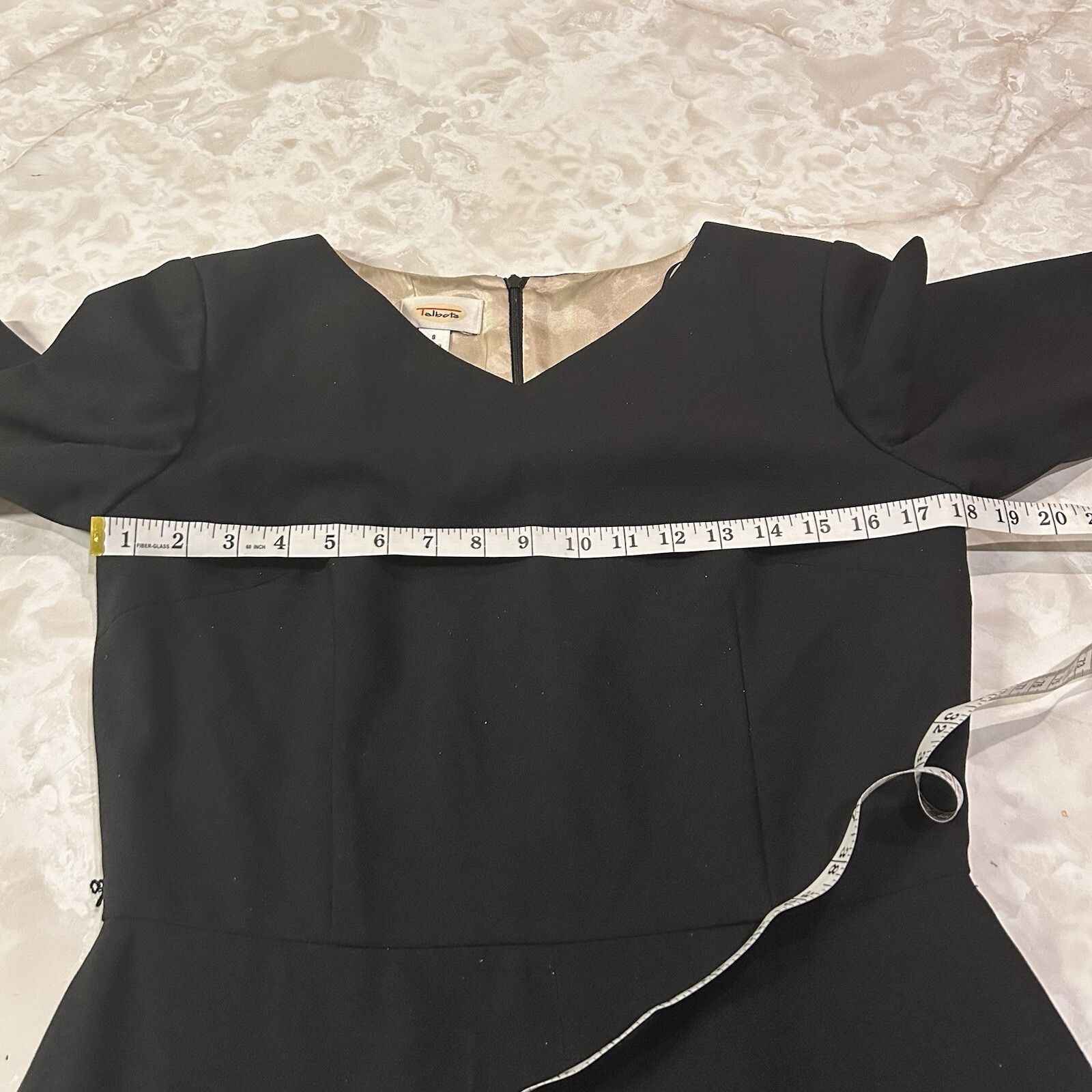 Talbots Talbots Dress Womens 8 Black Size M / US 6-8 / IT 42-44 - 3 Thumbnail