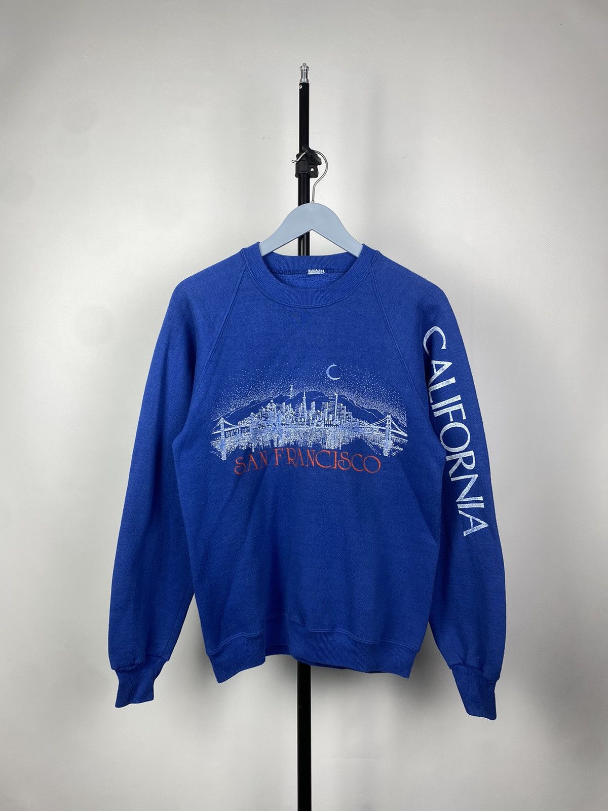Vintage Vintage 80s USA California logo graphic Sweatshirt y2k Size US S / EU 44-46 / 1 - 1 Thumbnail