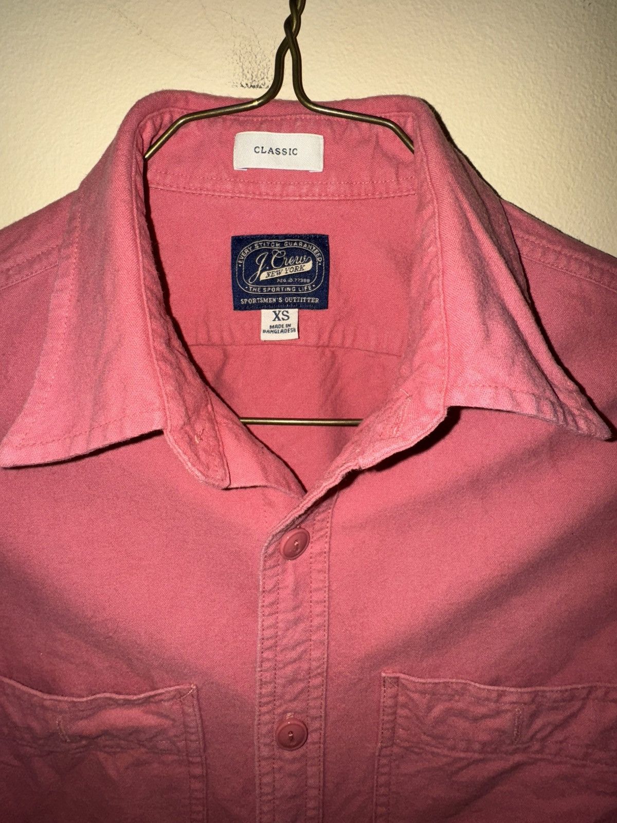 J.Crew J Crew Men’s Lightweight Chamois Shirt and Pants Set, XS Size US XS / EU 42 / 0 - 4 Thumbnail