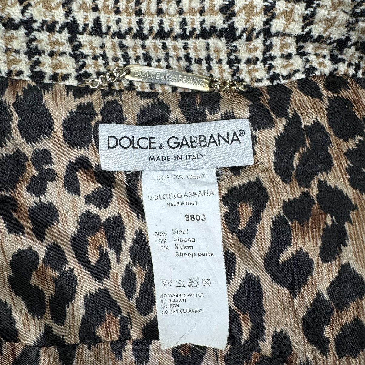 Dolce & Gabbana ☀️D&G SHEEP LEATHER PARTS TRENCH COAT JACKET Size S / US 4 / IT 40 - 11 Thumbnail