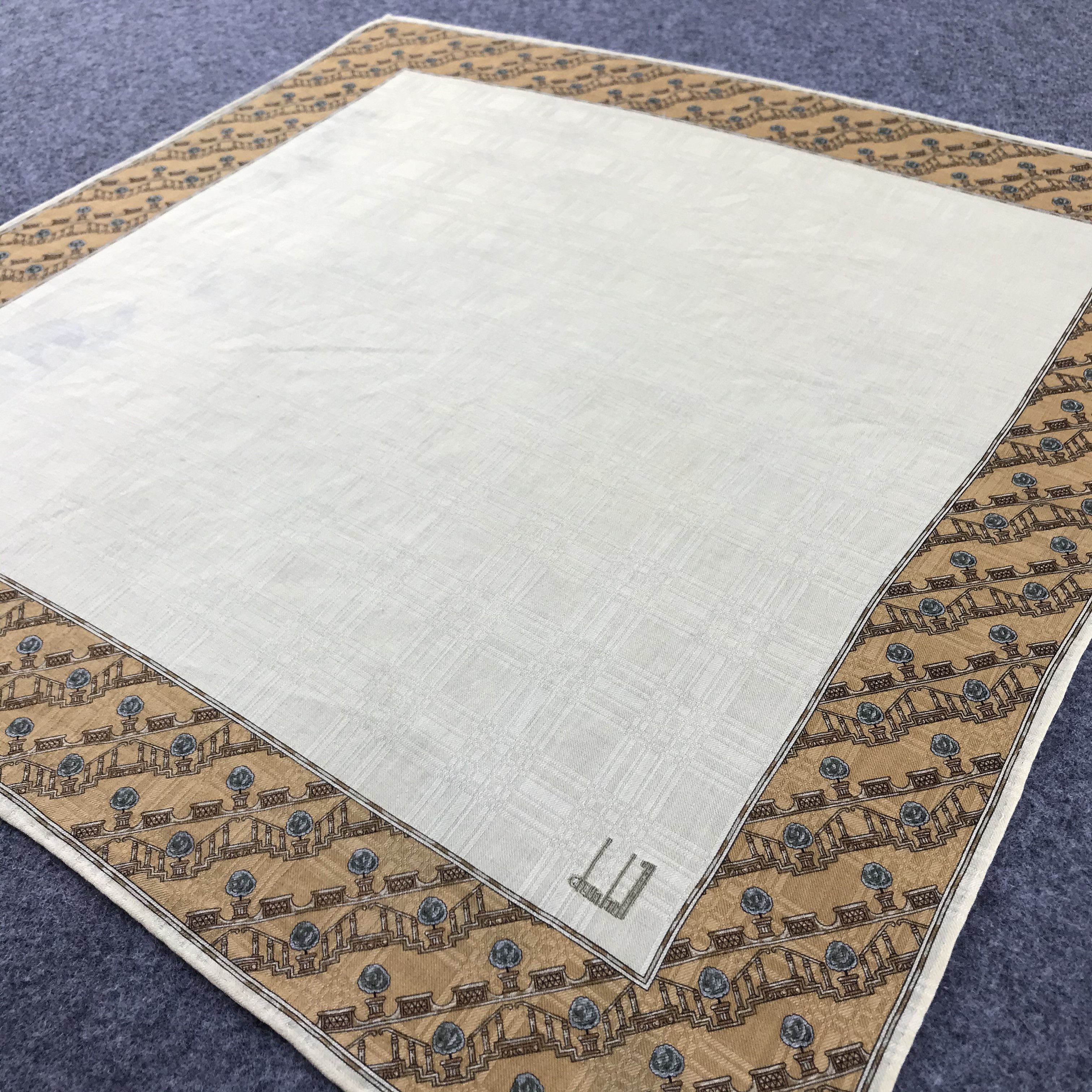 Alfred Dunhill Dunhill Handkerchief Neckerchief Bandana H329 Size ONE SIZE - 5 Thumbnail