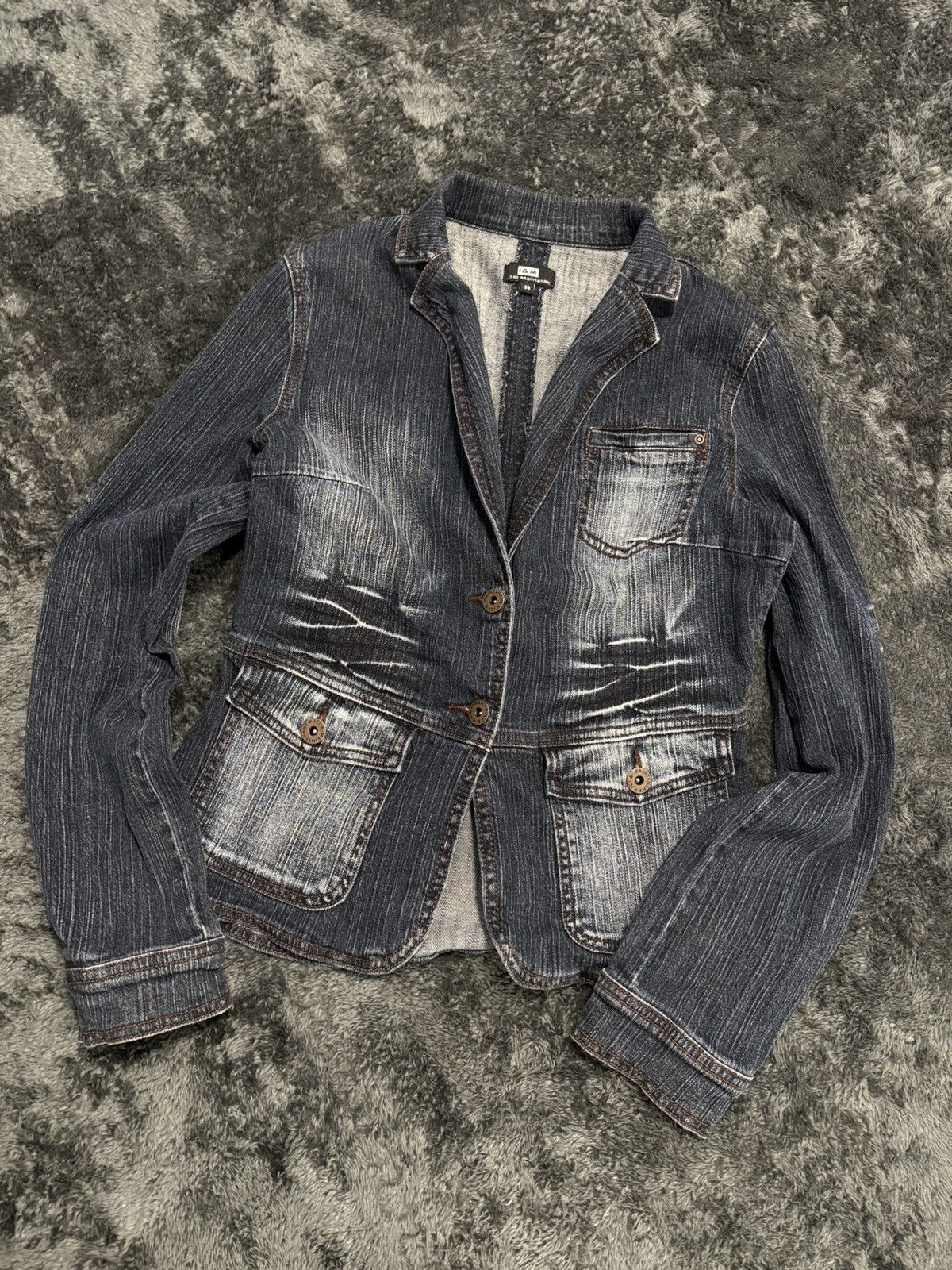 Miss Sixty Miss Sixty Hysteric Glamour Style Y2K Denim Jacket Size M / US 6-8 / IT 42-44 - 1 Thumbnail