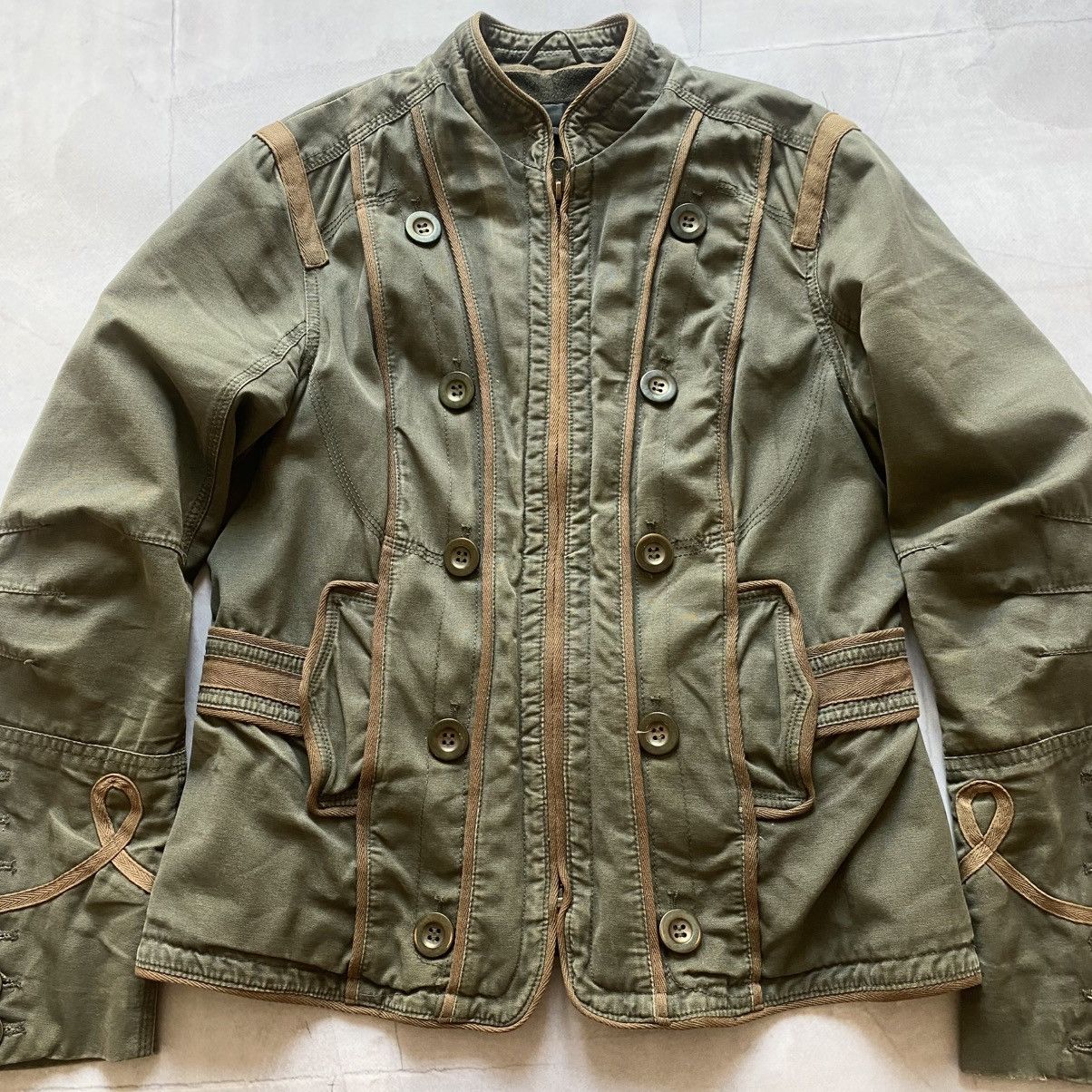 Hysteric Glamour × Undercover 00s Napoleon Military Jacket Japan PPFM If Six Was Nine Vibe Size M / US 6-8 / IT 42-44 - 2 Thumbnail