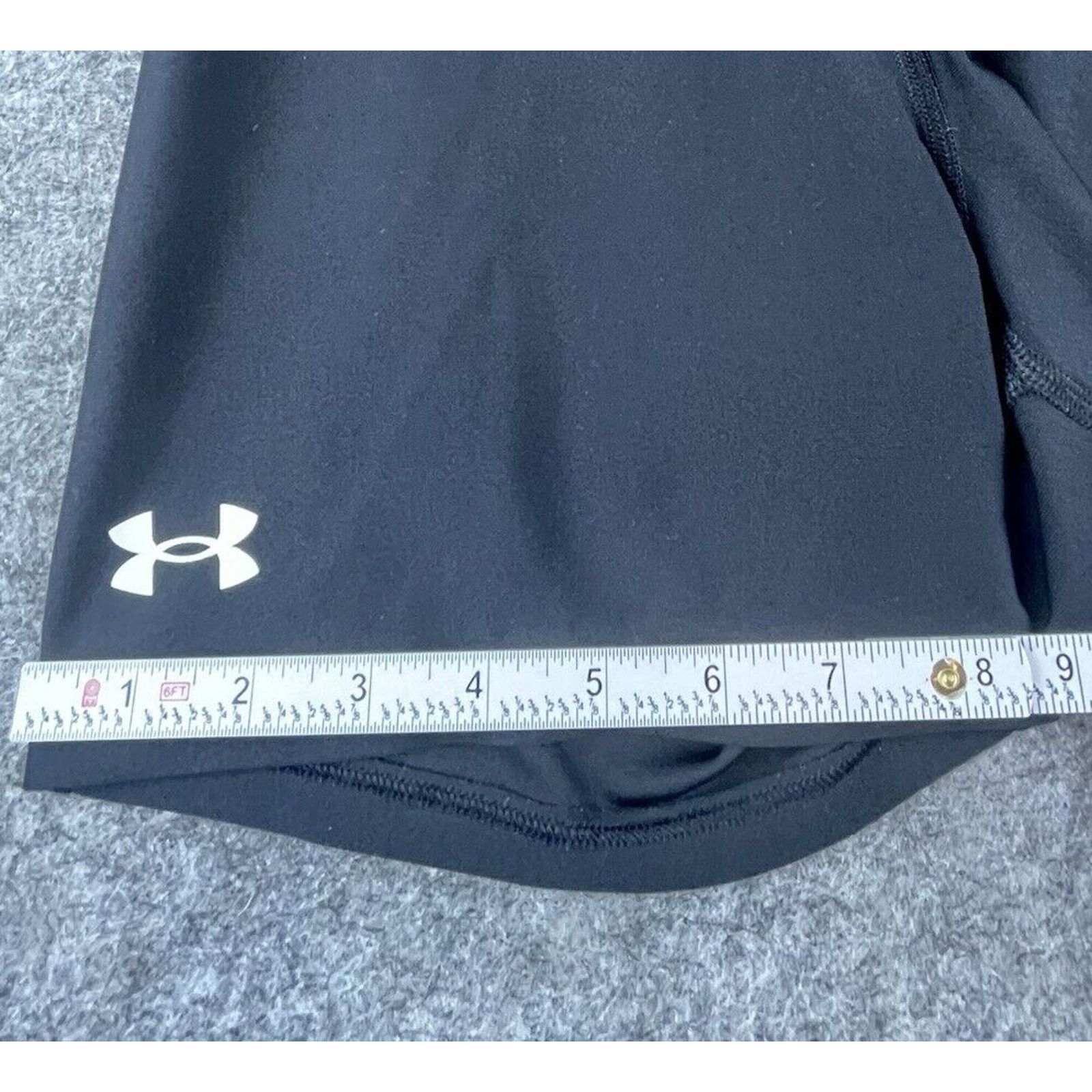 Under Armour Under Armour Shorts Womens Small Black Athletic Sporty Run Size 26" / US 2 / IT 38 - 6 Thumbnail