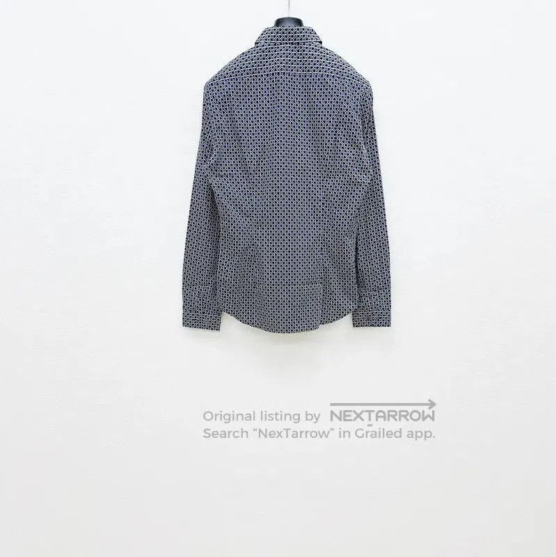 Moschino Moschino Gray Long Sleeve Cotton Shirt . Size US S / EU 44-46 / 1 - 2 Thumbnail