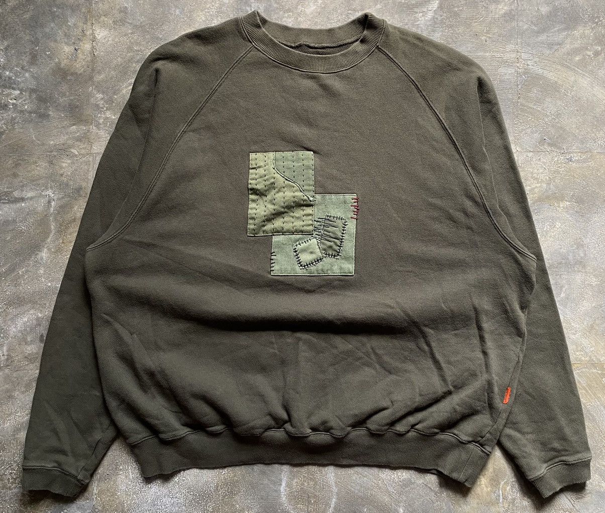 GOOPiMADE Goopimade x Syndro Boro Patchwork Loose Sweater Size US L / EU 52-54 / 3 - 1 Thumbnail