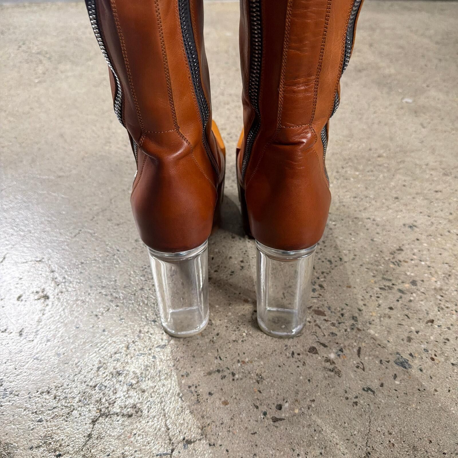 Rick Owens Rick Owens Knee High Kiss Heels Size US 9 / EU 42 - 6 Thumbnail