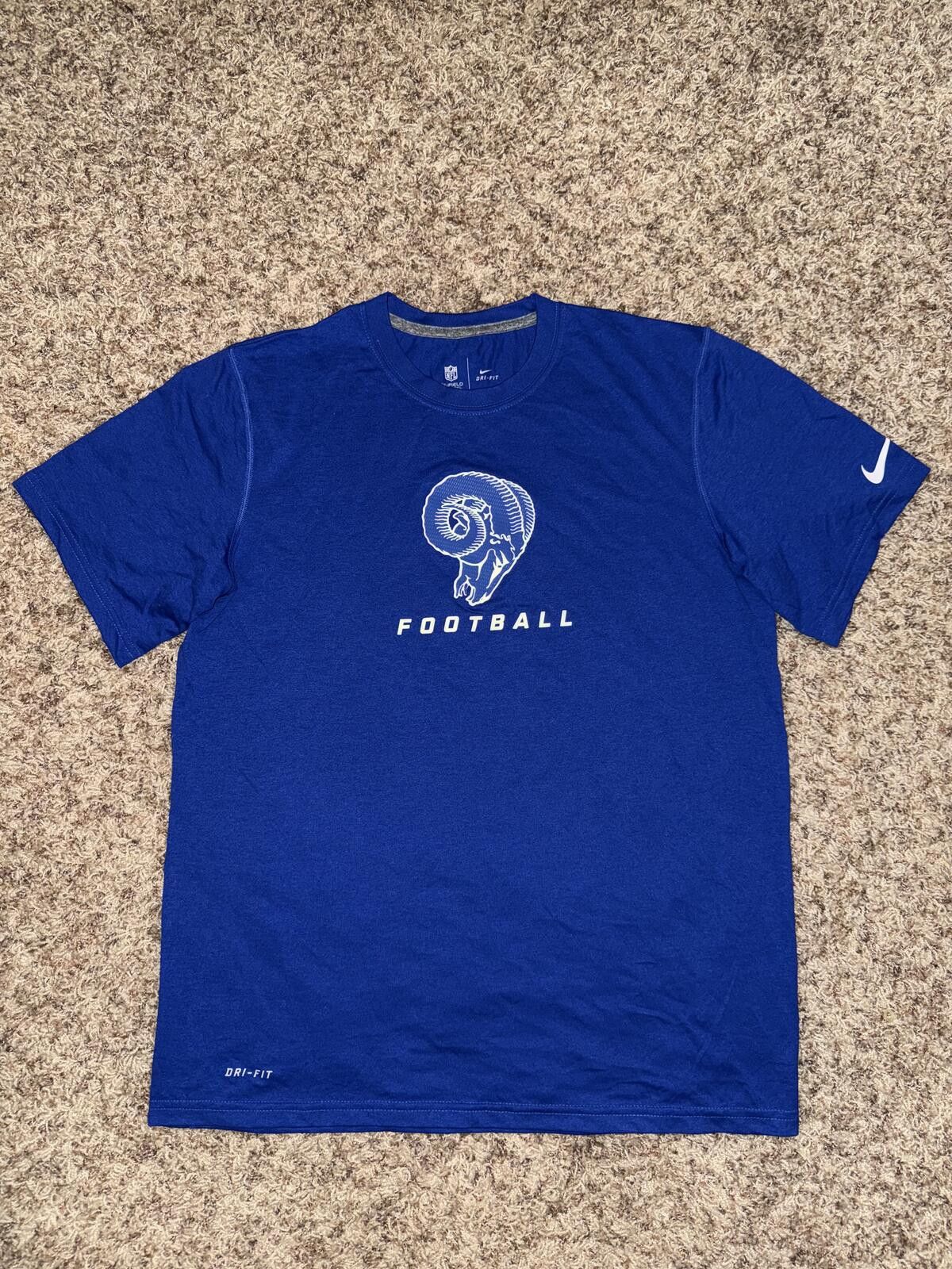 Nike Vintage Nike Men’s NFL Los Angeles Rams Logo Shirt Size US M / EU 48-50 / 2 - 1 Thumbnail