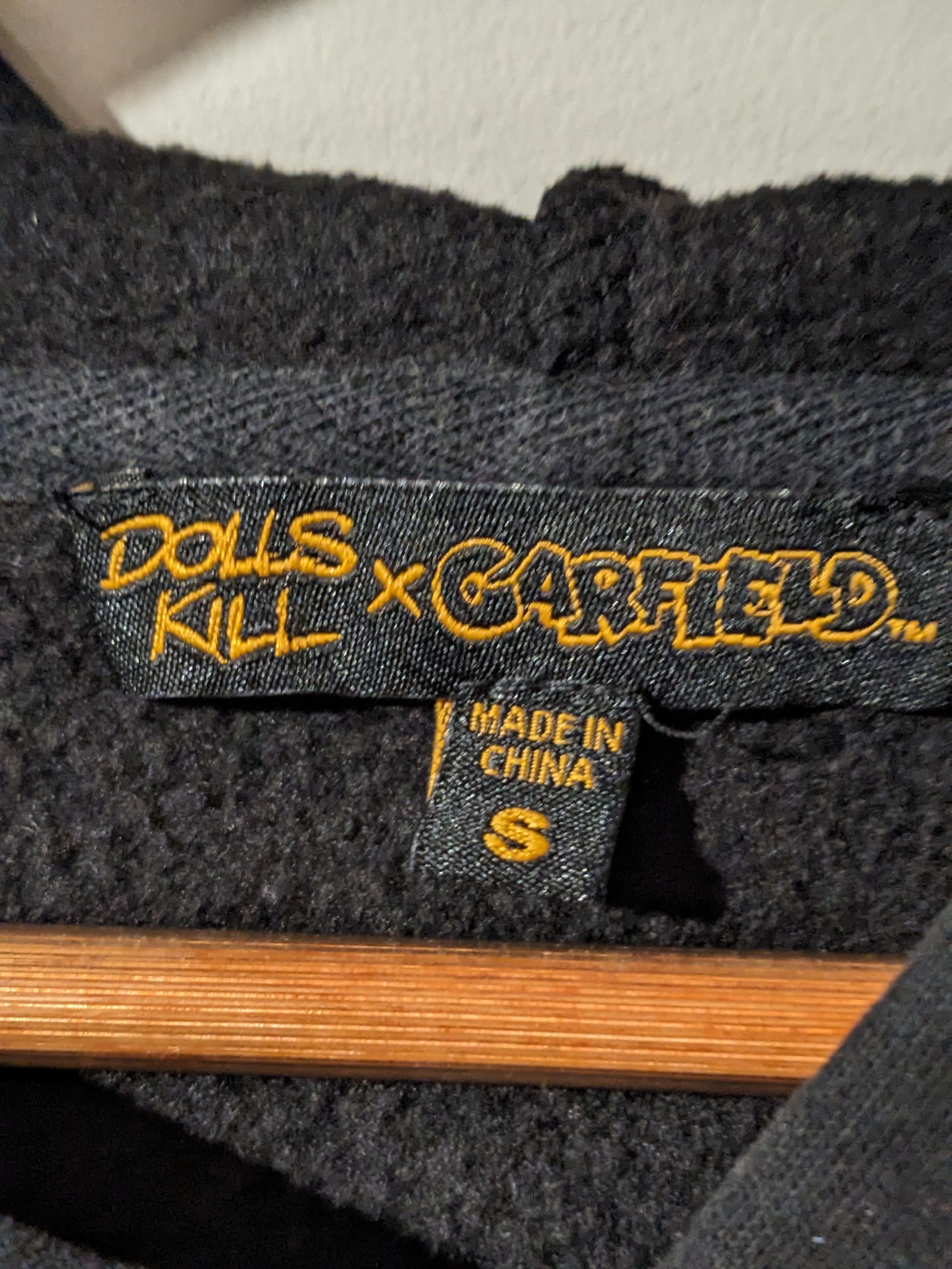 Cartoon Network × Dolls Kill Garfield x Dolls Kill Cartoon Black Small Hoodie Size S / US 4 / IT 40 - 3 Thumbnail
