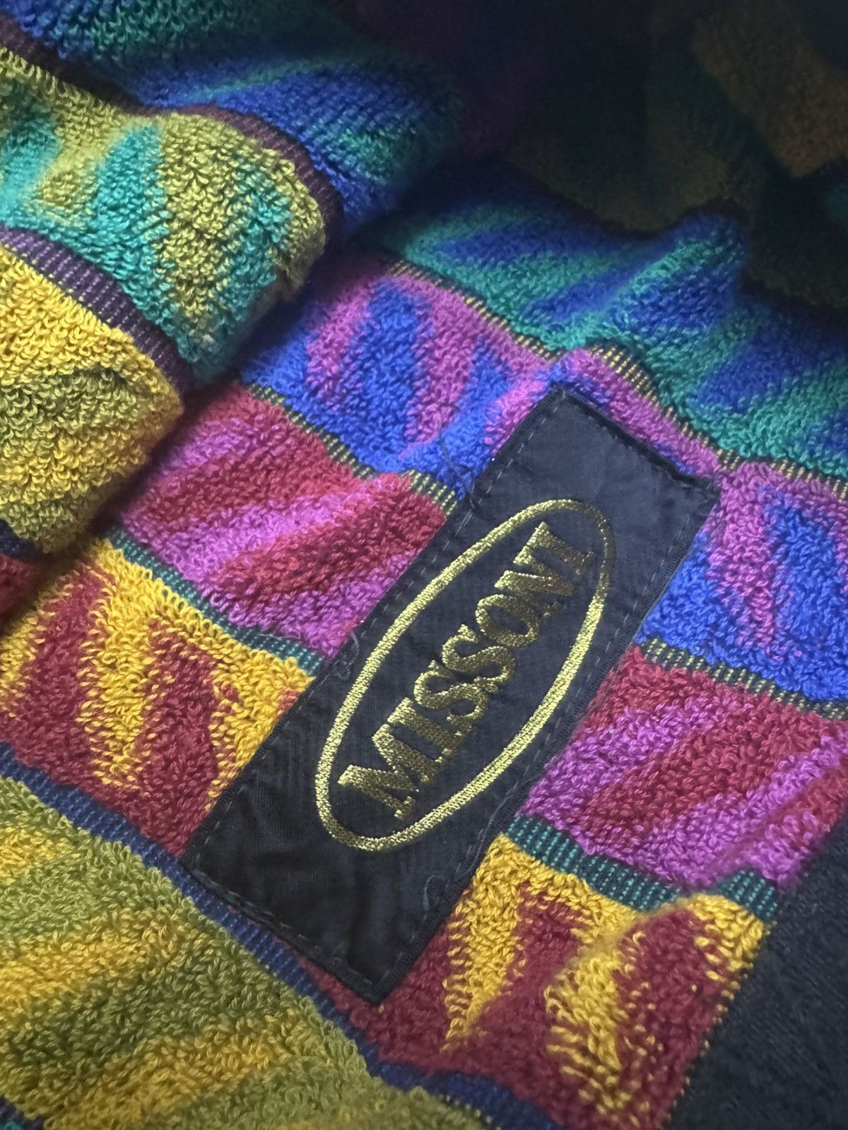 Missoni MISSONI MULTICOLORS HERRING BONES PATTERN BLANKET Size ONE SIZE - 5 Thumbnail