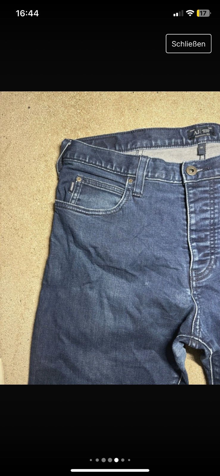 Armani Blue Armani Jeans | Never Worn | Size 32 Size US 32 / EU 48 - 7 Thumbnail