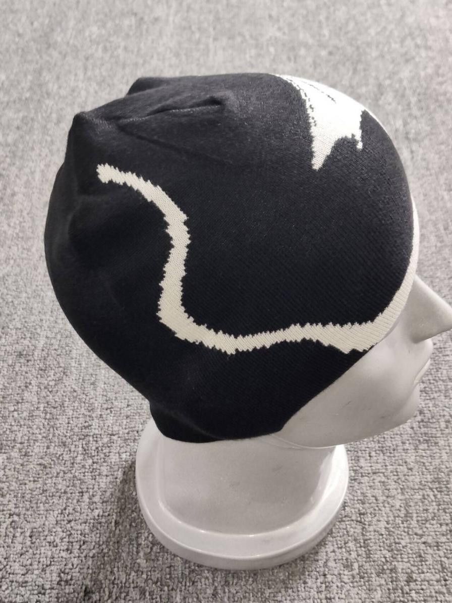 Cartoon Network Devil Woman Graphic Scull Cap No Cuff Beanie Hat Black Size ONE SIZE - 3 Thumbnail