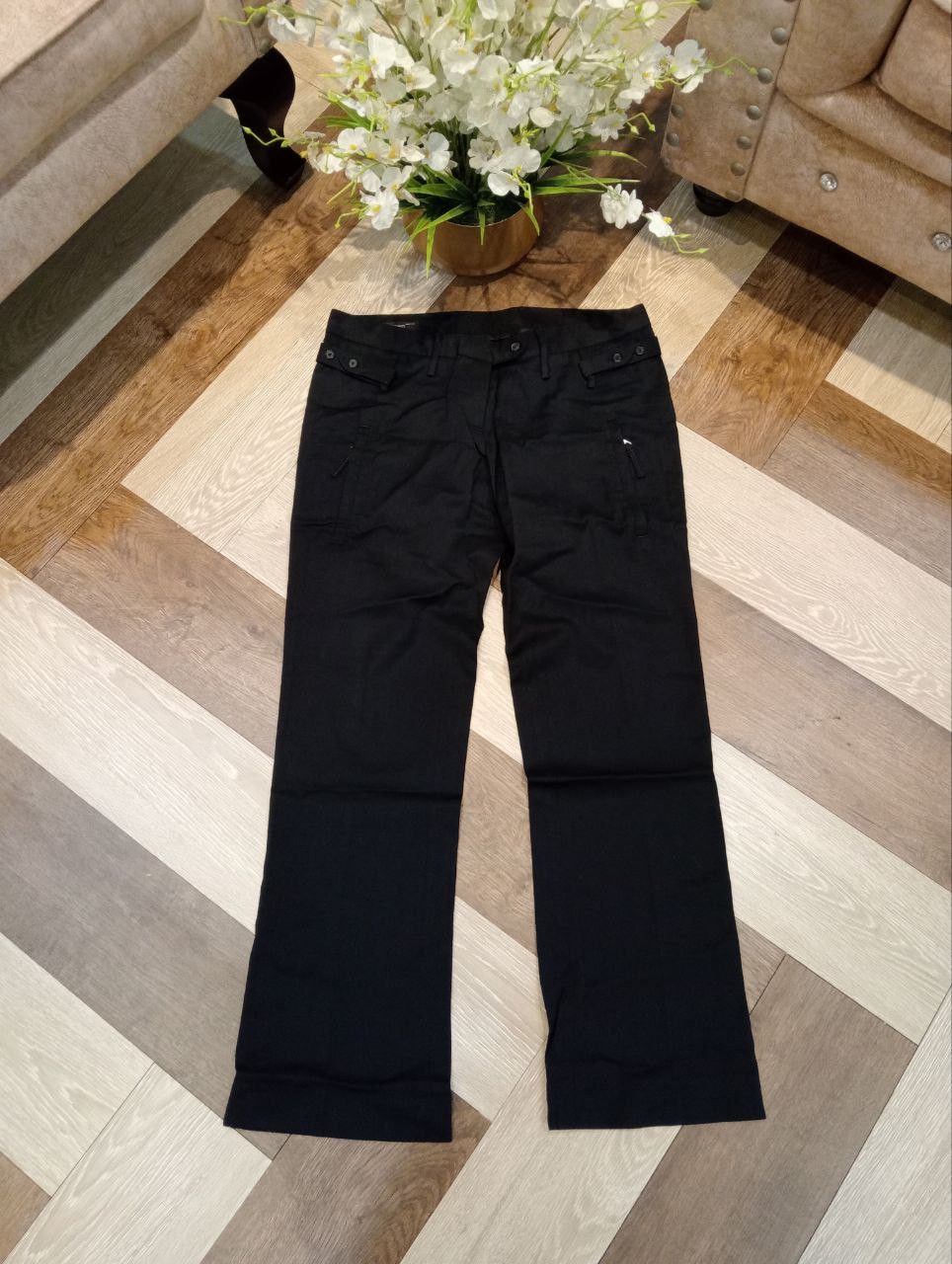 Neil Barrett NEIL BARRETT WOMAN SUIT TROUSER PANTS - SIZE S BLACK Size 32" / US 10 / IT 46 - 1 Thumbnail