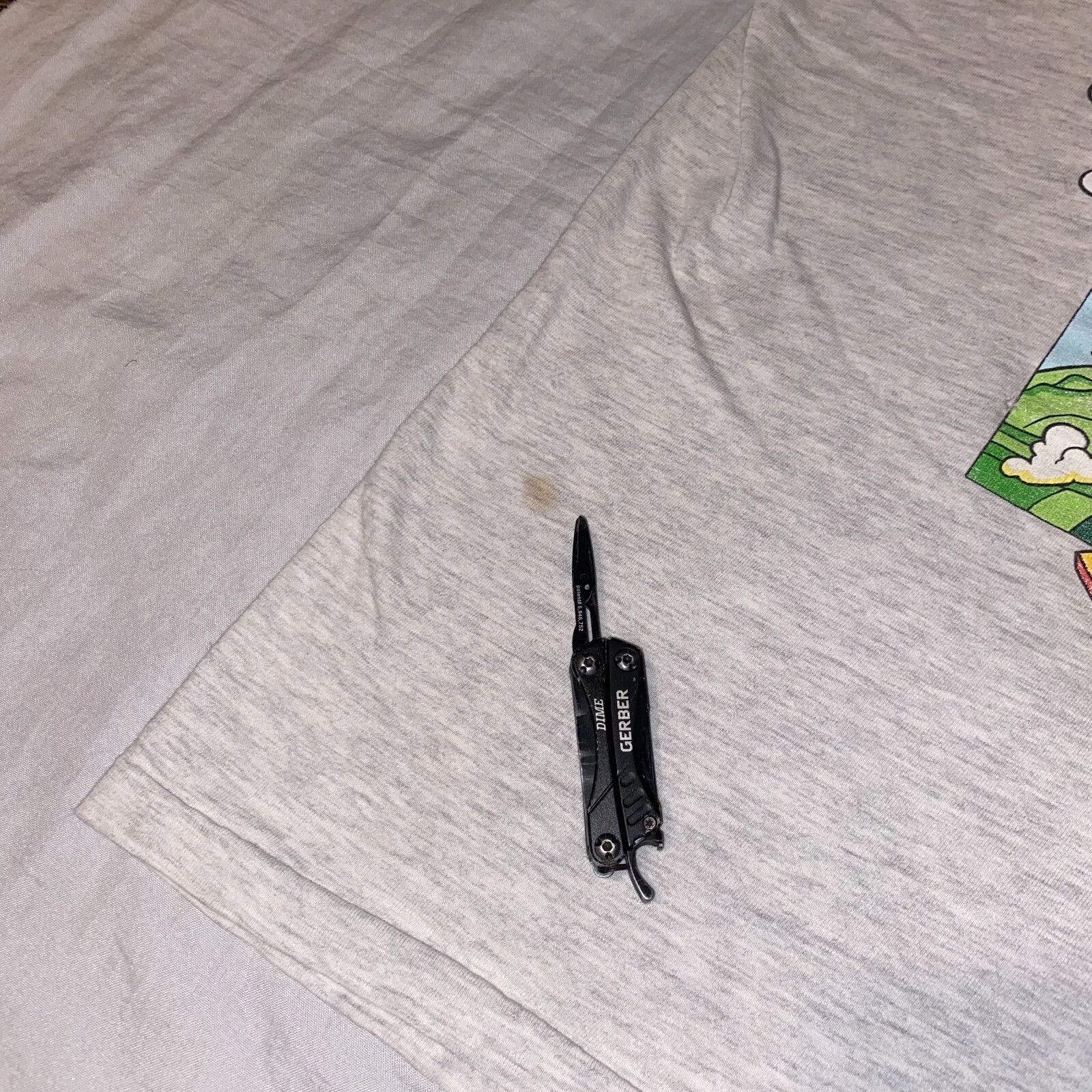 Hanes Vintage Disney Mickey Mouse Ejecting Out Of Airplane 90's Th Size US L / EU 52-54 / 3 - 4 Thumbnail