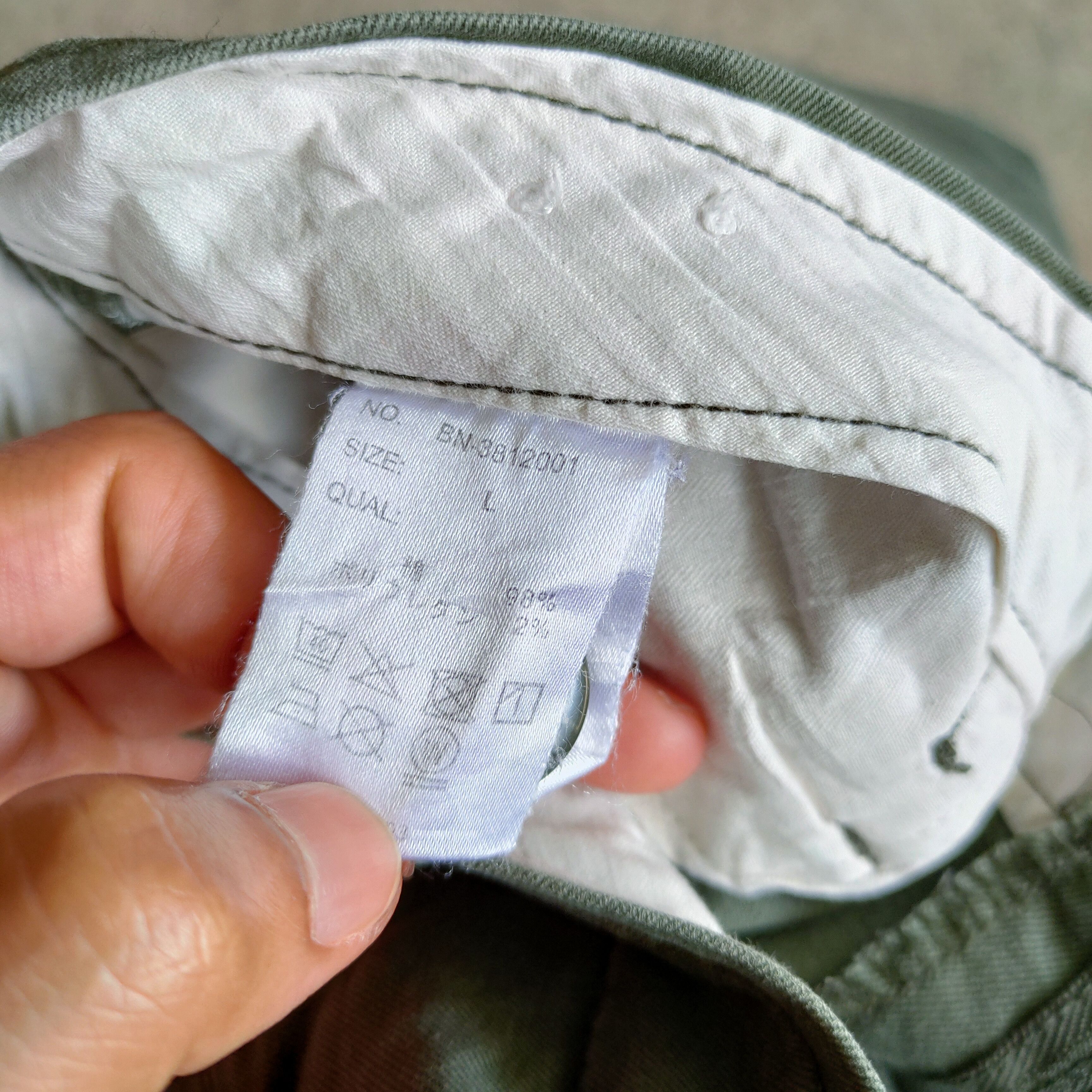 Japanese Brand × Vintage VINTAGE BACK GREEN CARGO PANTS Size US 32 / EU 48 - 10 Thumbnail