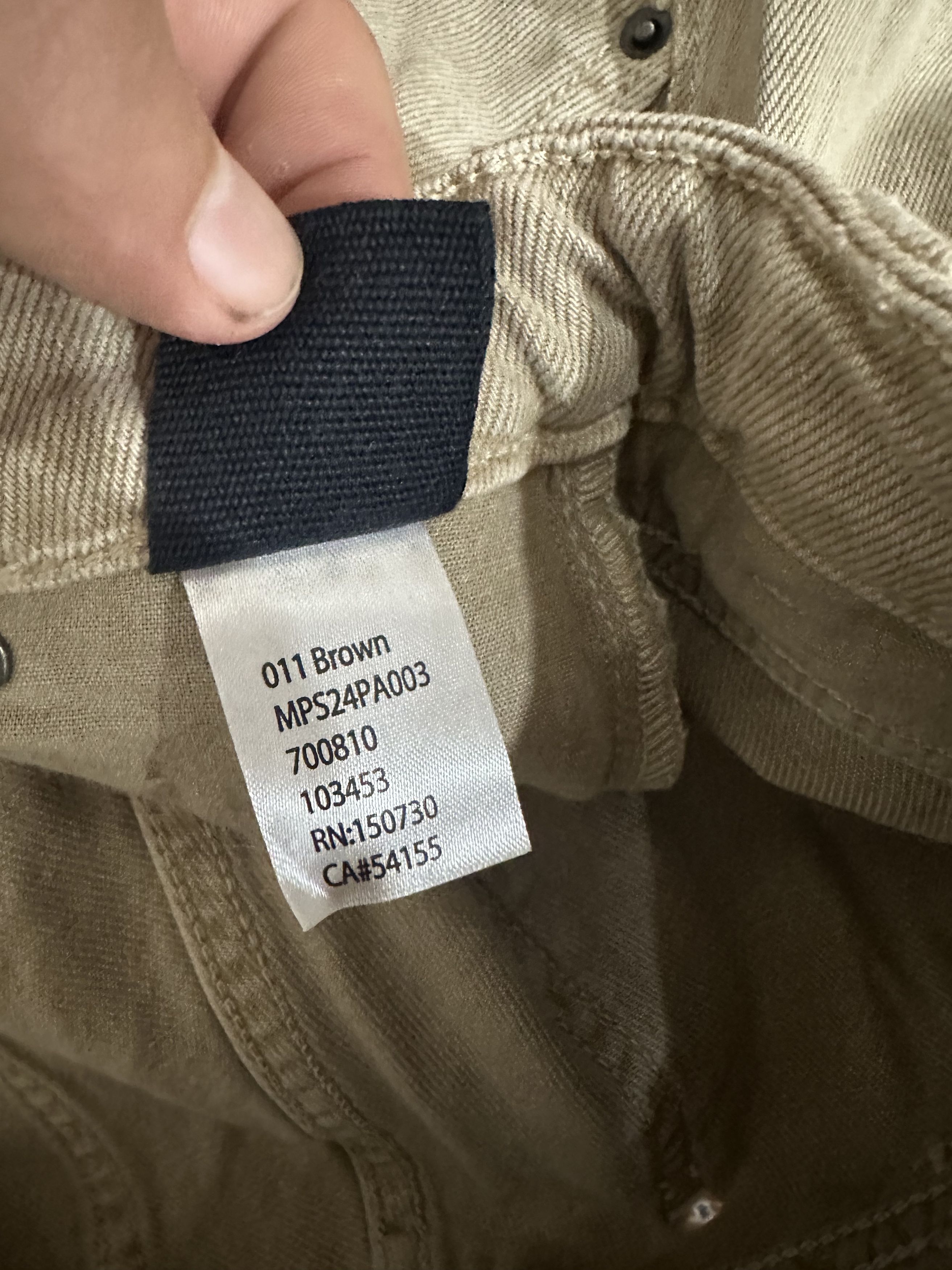Ksubi Ksubi Operator Double Knee Jeans Brown Size 33 Size US 33 - 13 Thumbnail