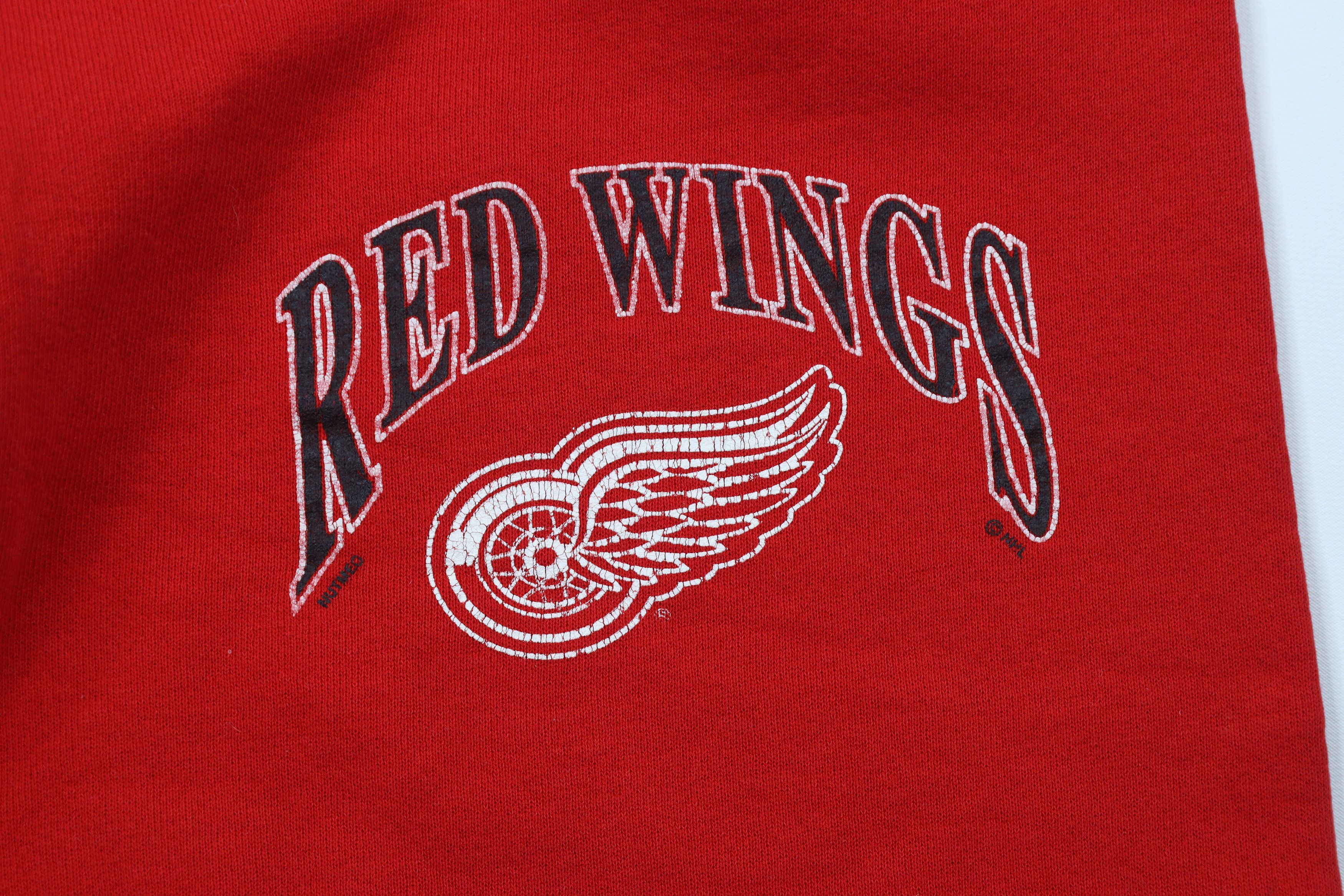 Vintage Vintage 90s Detroit Red Wings Hockey Sweatpants Joggers USA Size US 34 / EU 50 - 5 Thumbnail