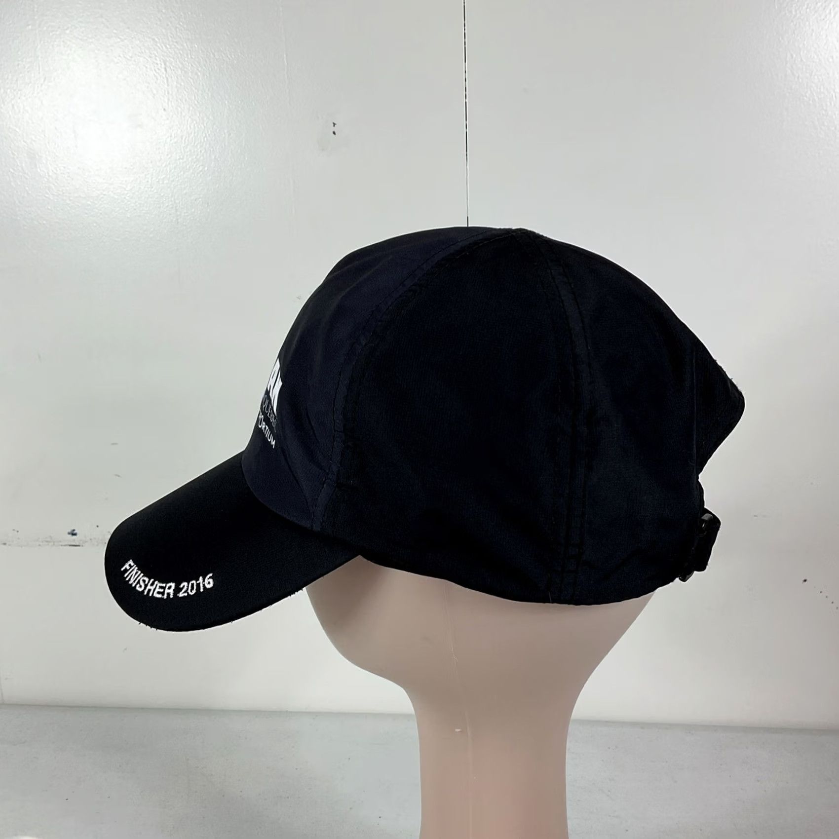 Whistles IRONMAN 70.3 Canada Whistler BC 2016 Cap One Size Black Baseball Strapback Mens Size ONE SIZE - 6 Thumbnail