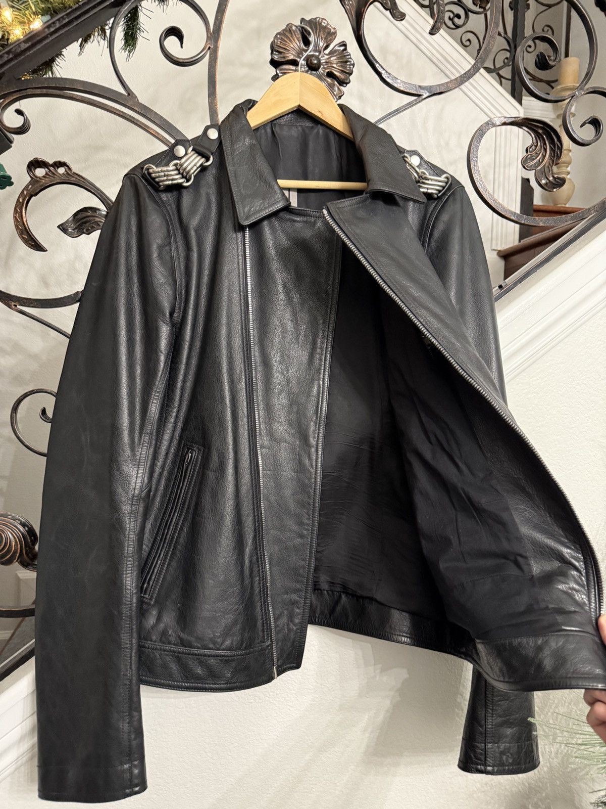 Rick Owens Chained Leather Stooges