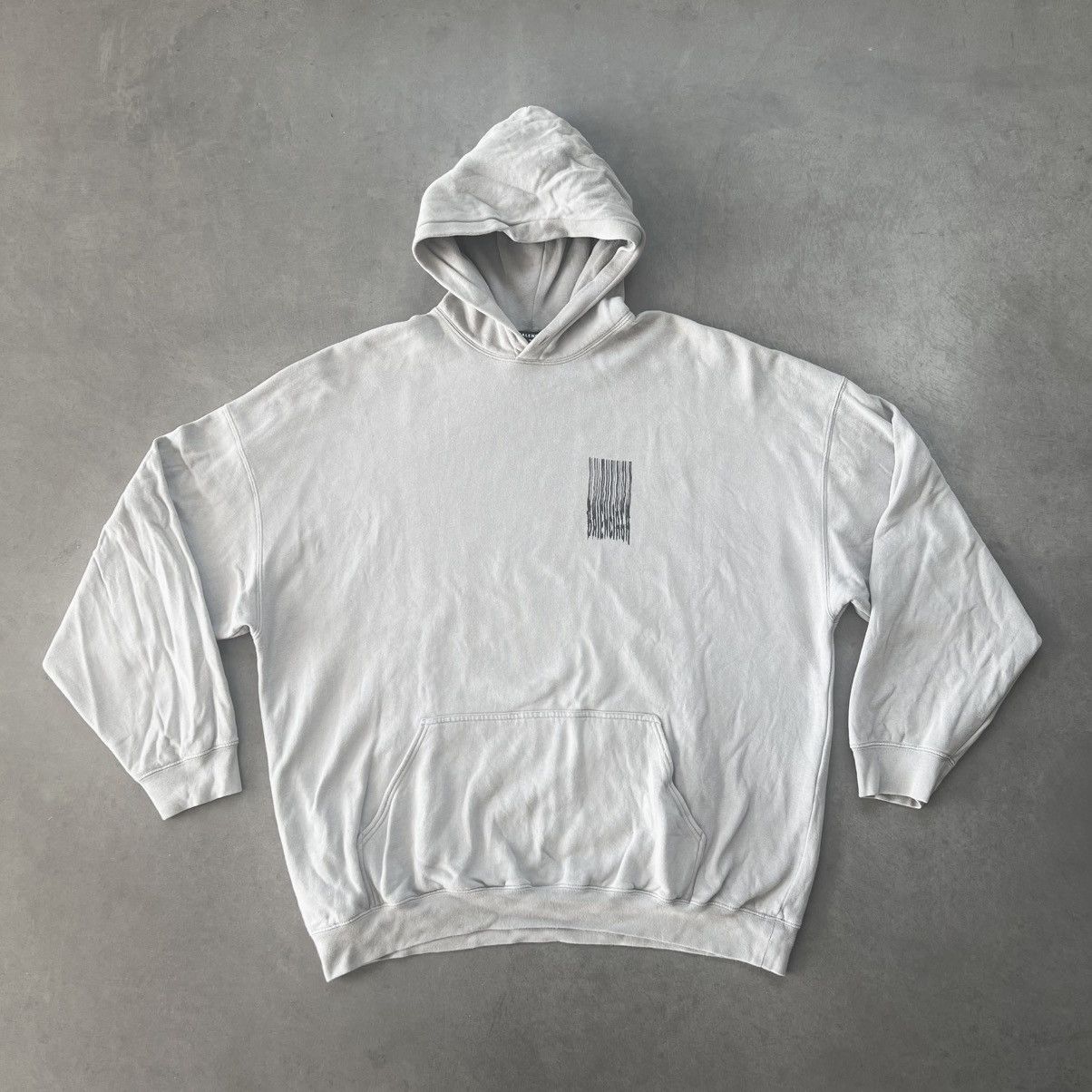 Balenciaga BARCODE OVERSIZED HOODIE - DEMNA 2021 Size US XXS / EU 40 - 1 Thumbnail
