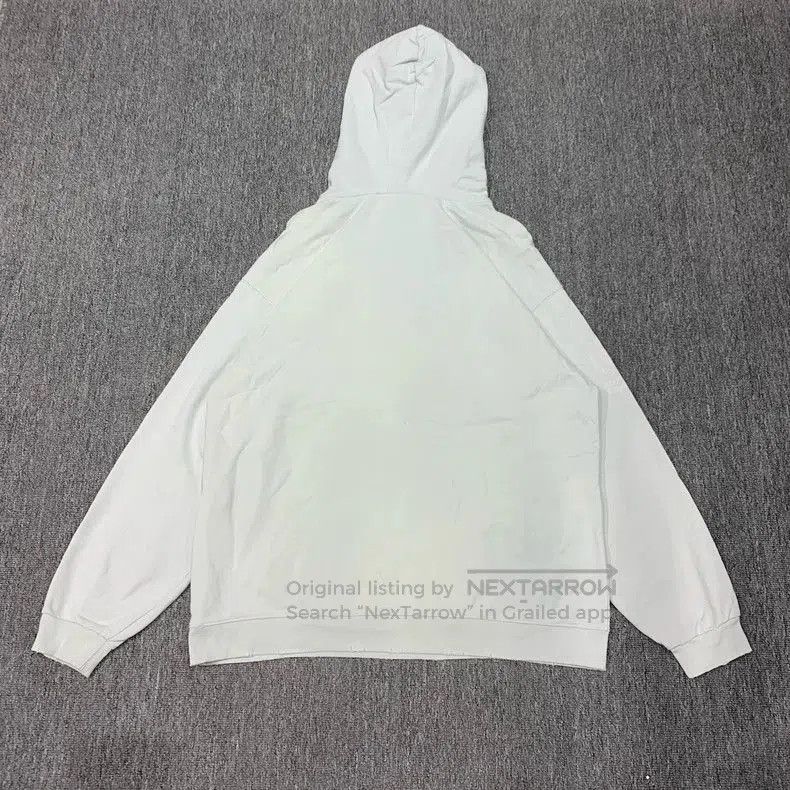 Balenciaga Balenciaga White Green Hoodie Sweatshirt. Size US M / EU 48-50 / 2 - 2 Thumbnail
