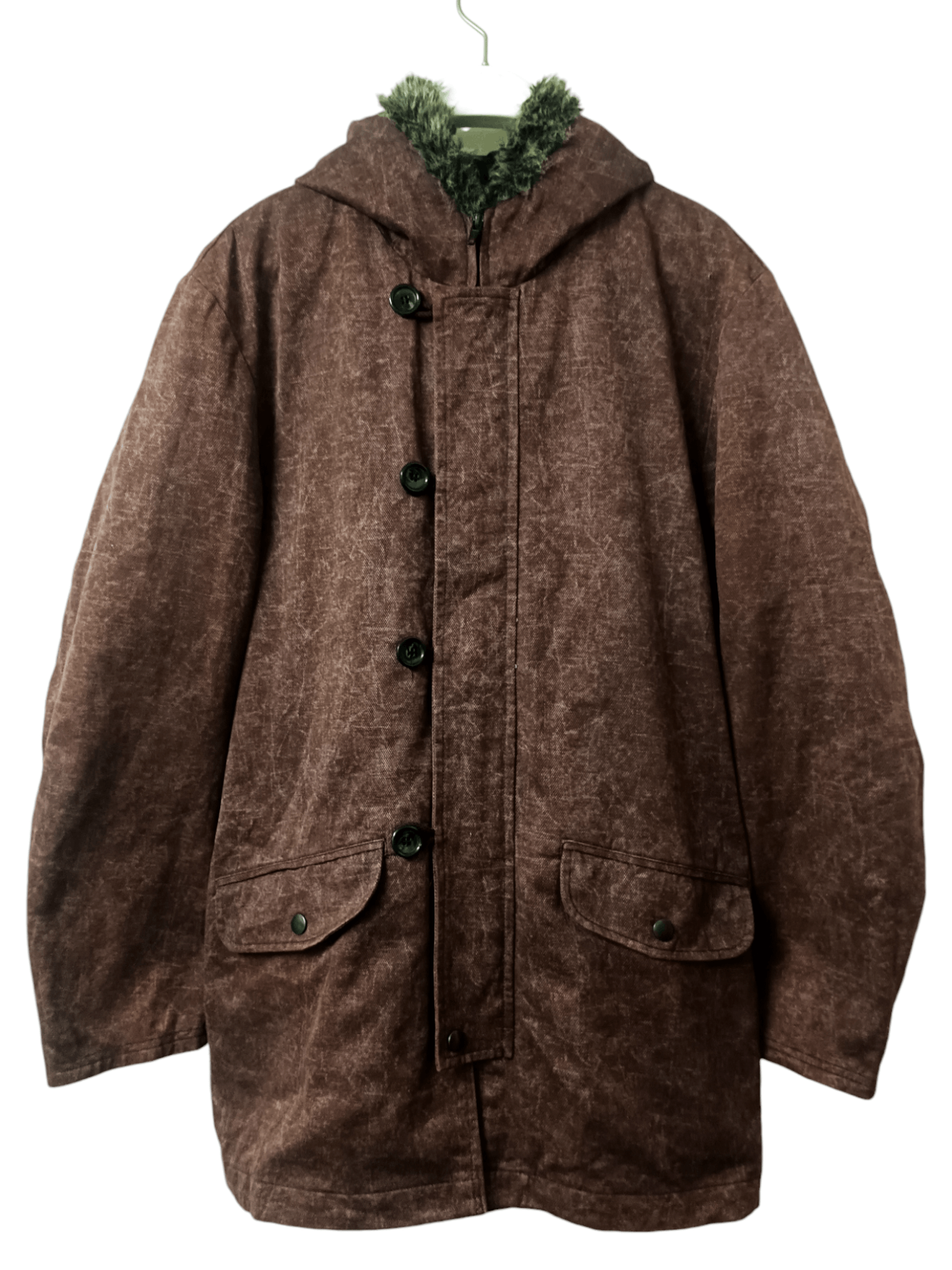 14th Addiction × If Six Was Nine × Le Grande Bleu (L.G.B.) Japanese Y2K Fur Jacket Hoodies Mc Apache Size US M / EU 48-50 / 2 - 2 Thumbnail