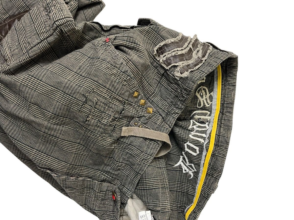 Japanese Brand Japanese Brand Rough Soul Cargo Distress Style Pants Size US 34 / EU 50 - 15 Thumbnail