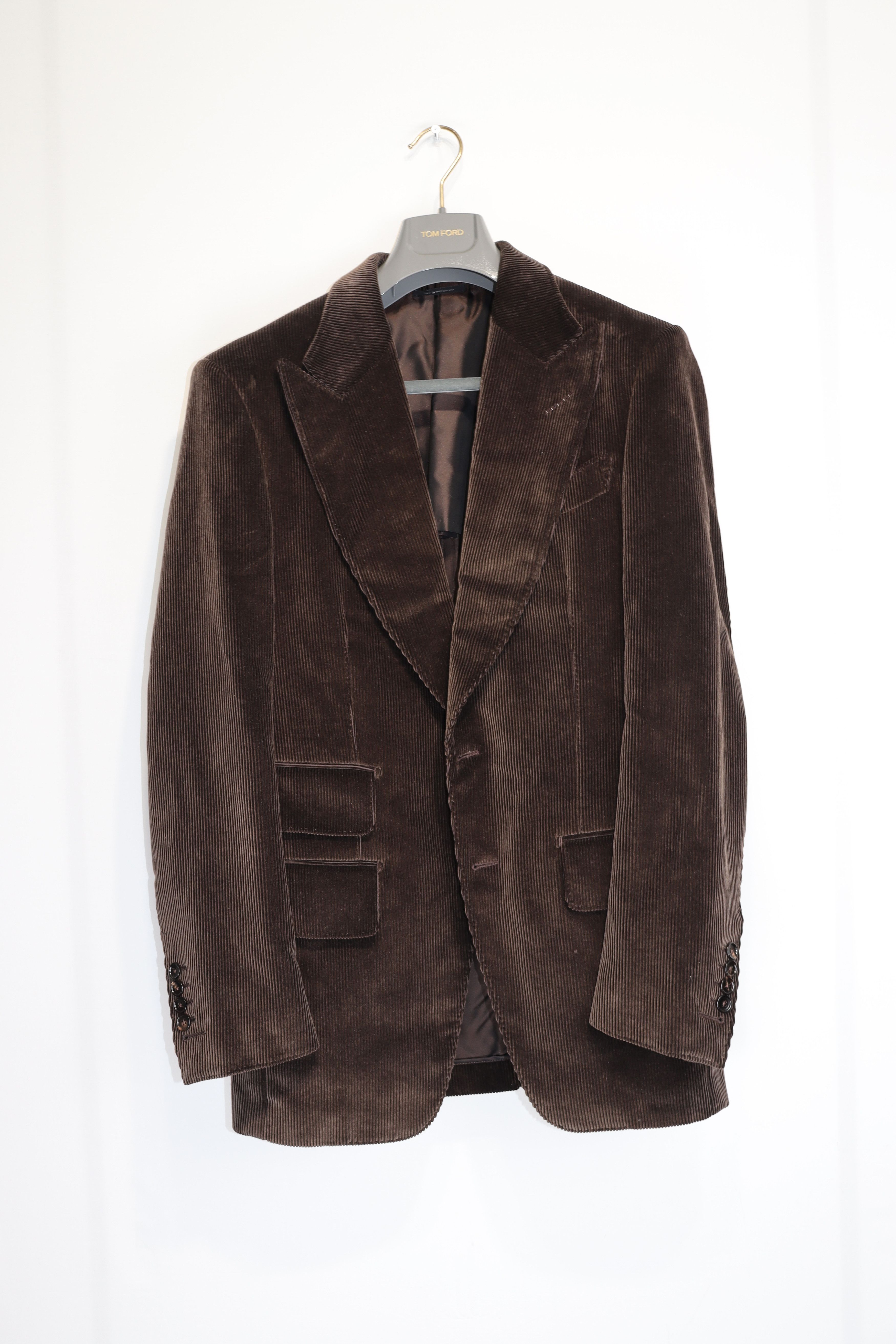 Tom Ford o1rshd1 Blazer Jacket in Brown Size US S / EU 44-46 / 1 - 2 Thumbnail
