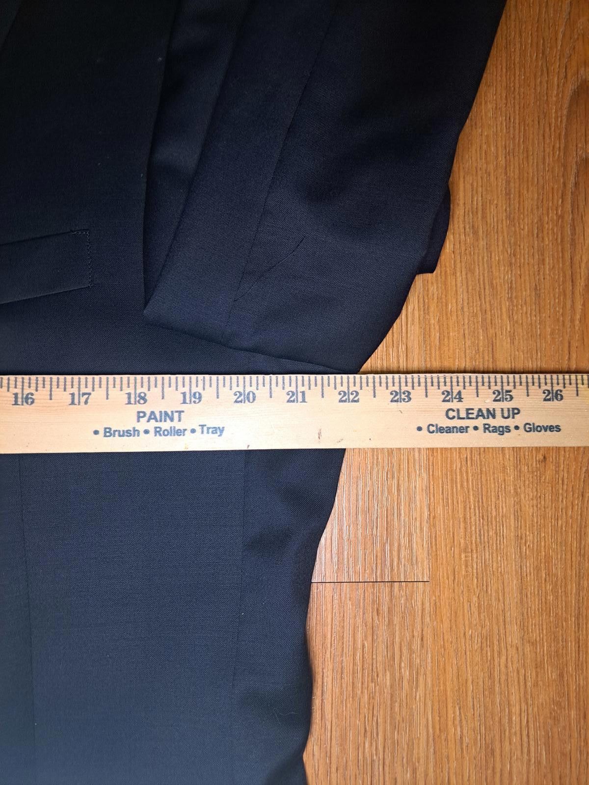 Hart Schaffner Marx Hart Schaffner Marx Blazer Mens 41L Blue Bronze Buttons Wool Size 40R - 11 Thumbnail