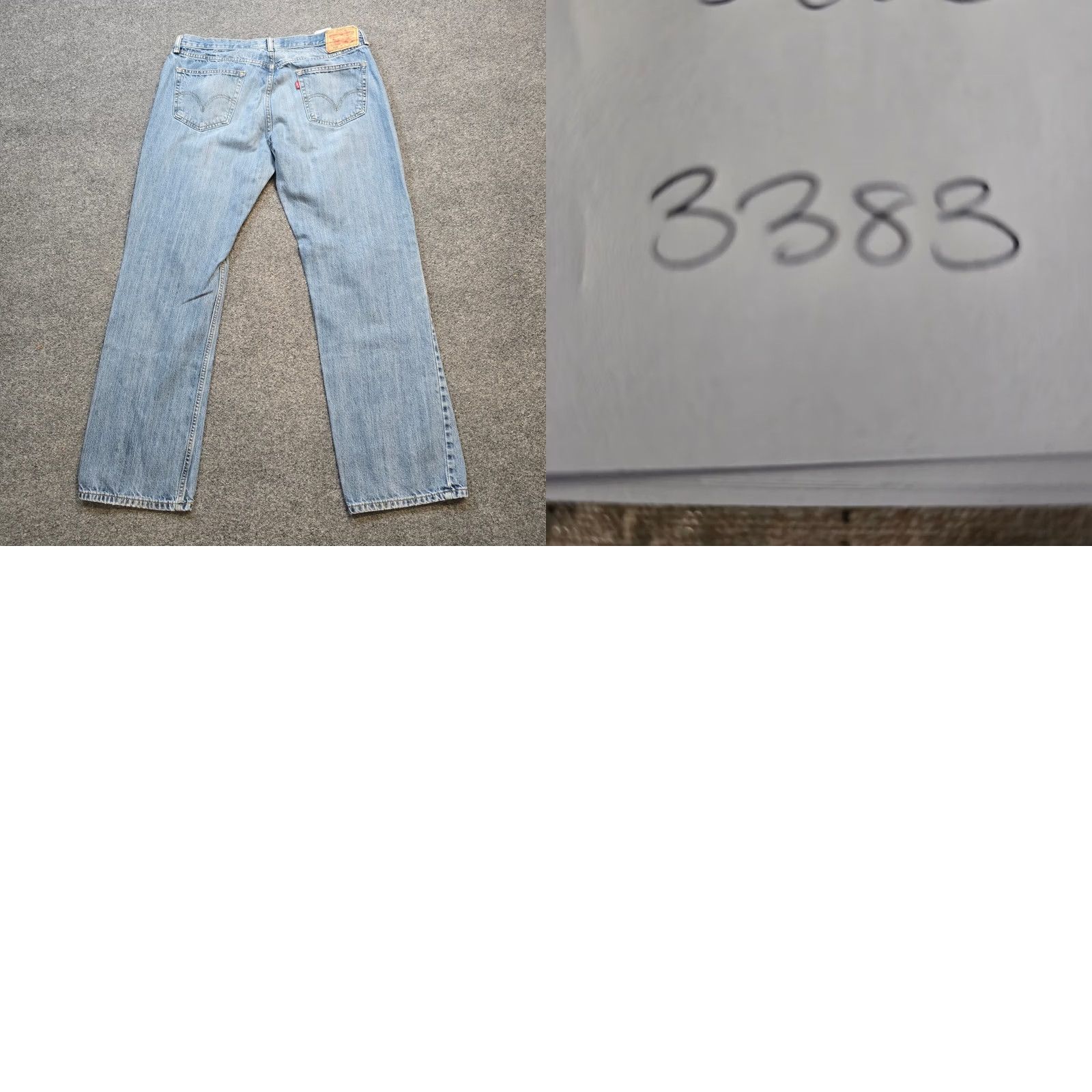 Levi's Levi's 559 Jeans Men 36x32 Blue Baggy Straight Distressed Grunge Loose Y2K 5-Pocket Denim Cotton Vintage Patina Womens Mens Girls Size US 36 / EU 52 - 9 Thumbnail