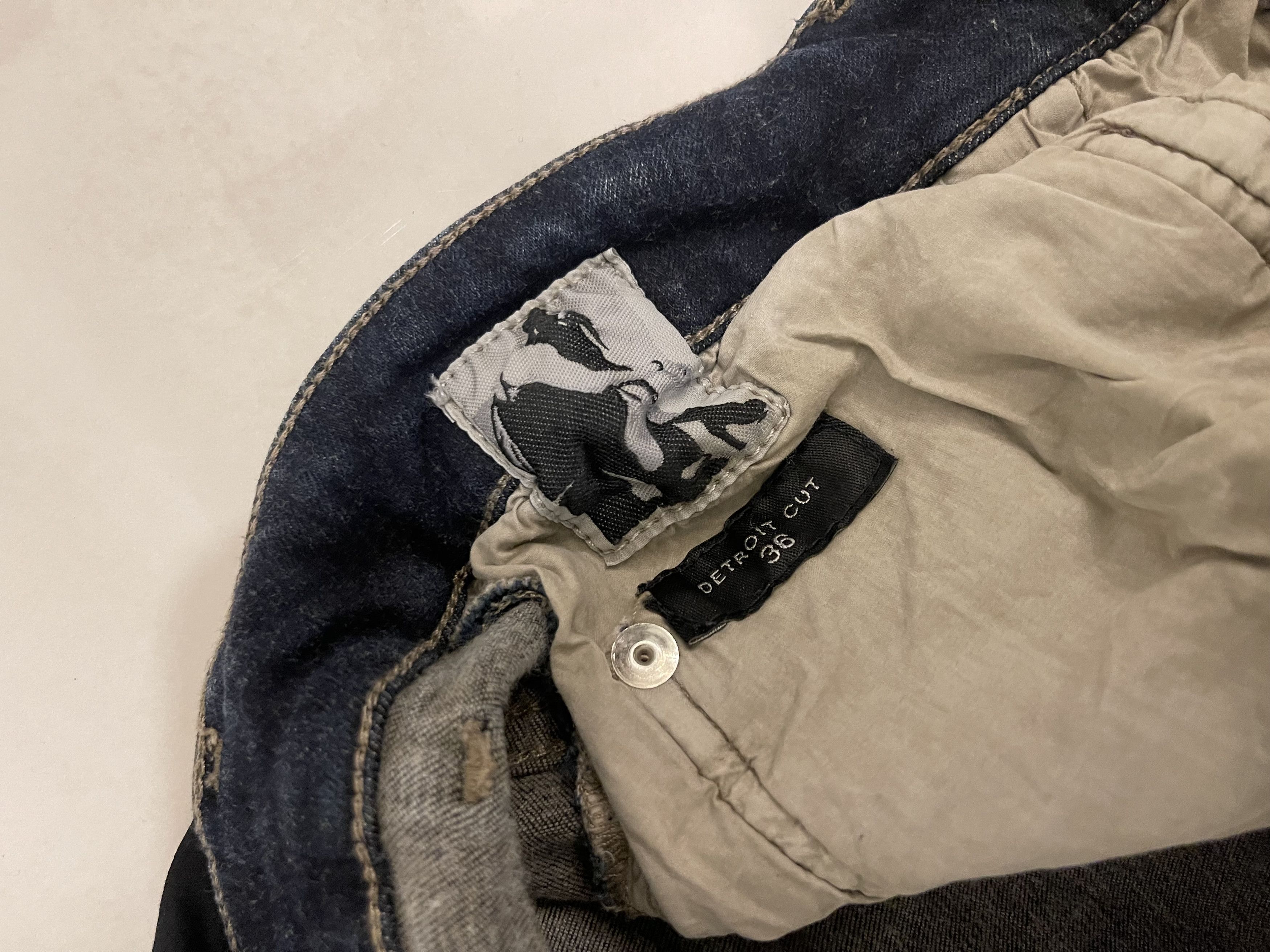Rick Owens Drkshdw Rick Owen’s DRKSHDW Detroit cut denim Size US 36 / EU 52 - 5 Thumbnail