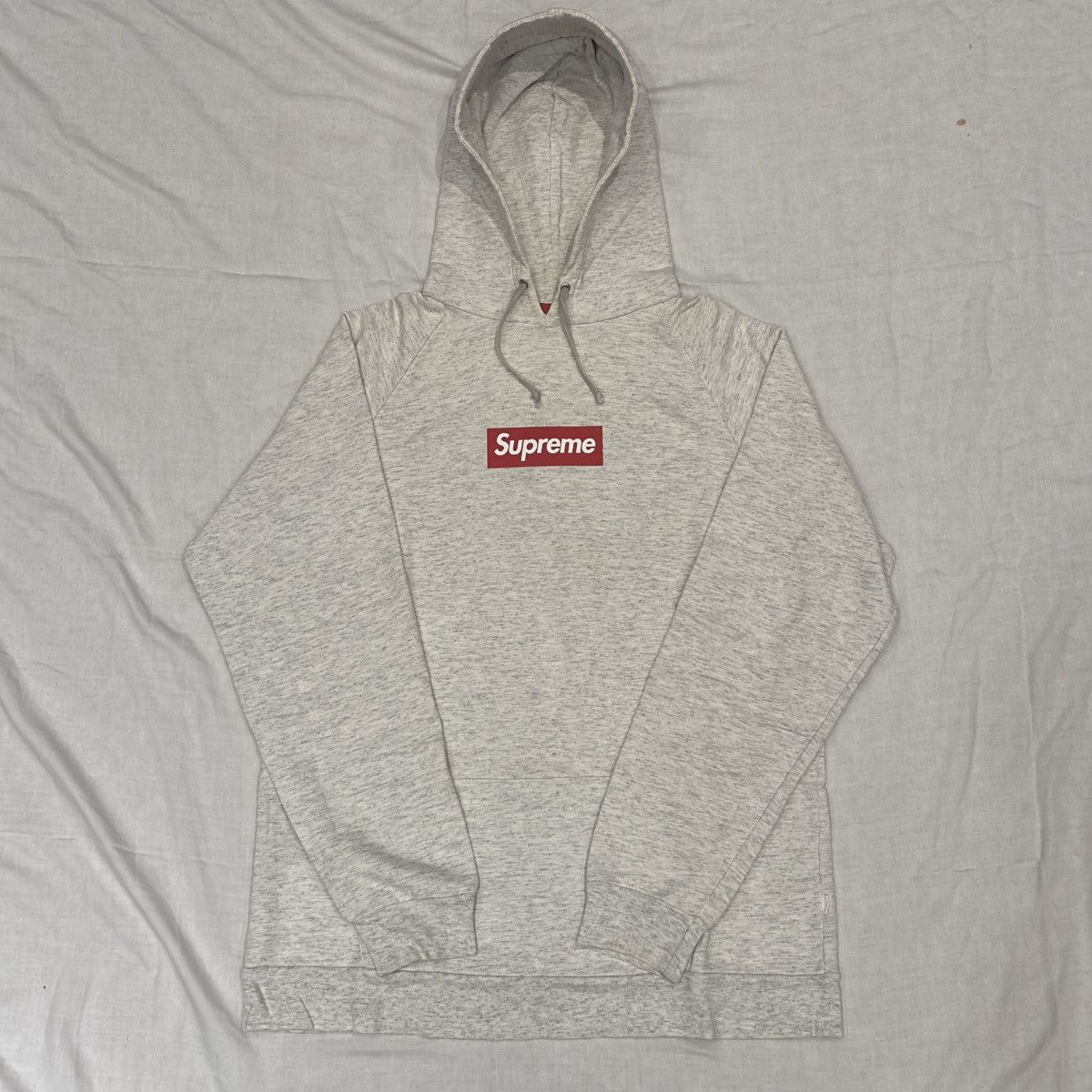 Supreme 2007 Red/Grey Box Logo Hoodie Size US XL / EU 56 / 4 - 1 Thumbnail