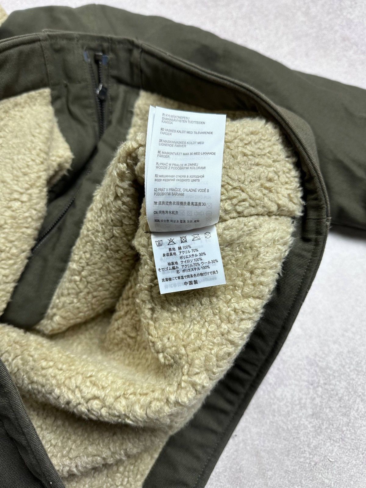 Carhartt Vintage Carhartt Army Sherpa Military Style Jacket M Size US M / EU 48-50 / 2 - 7 Thumbnail