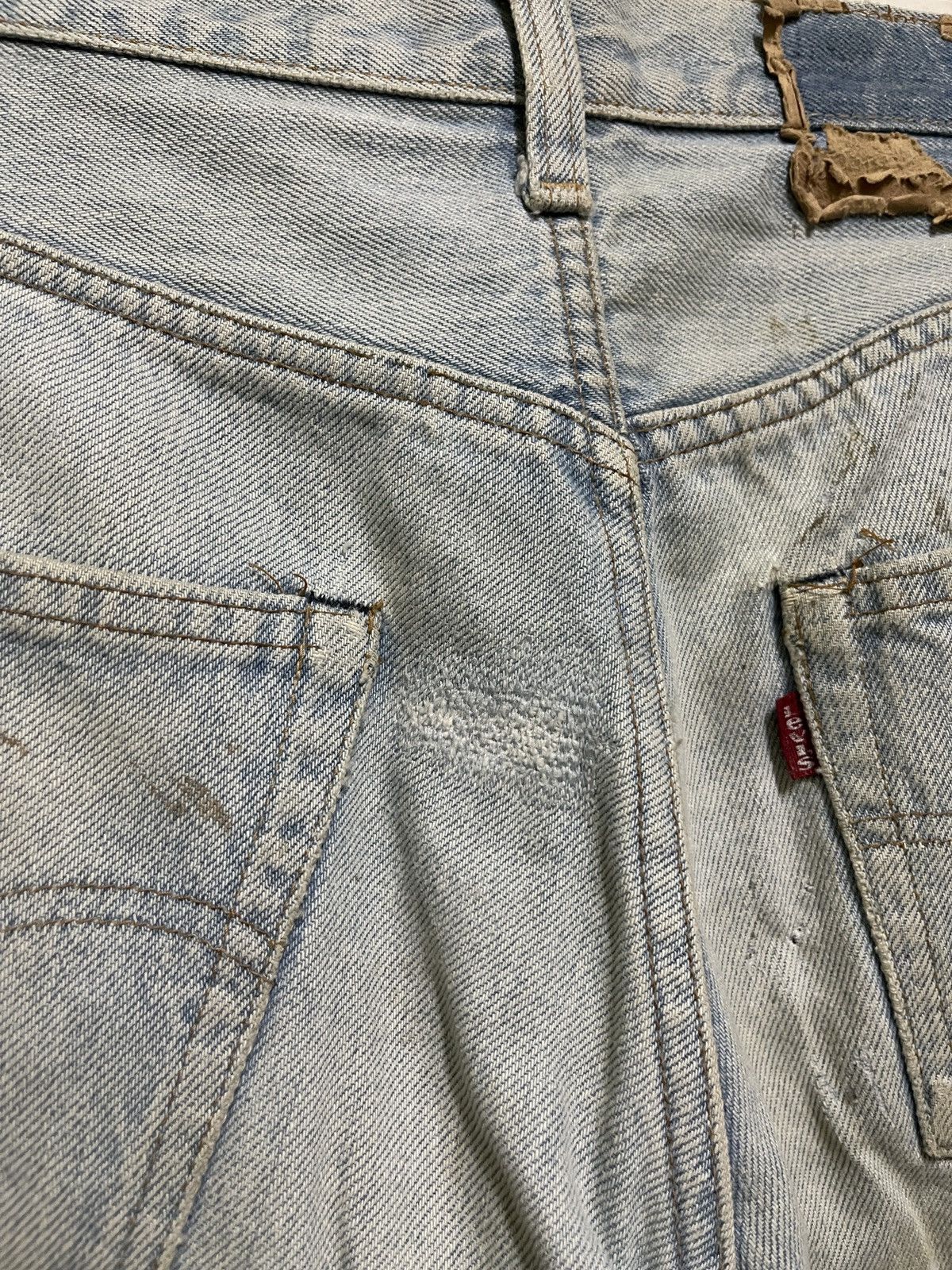 Levi's × Vintage Vintage 70s Levis 501 Redline #6 Selvedge Size US 27 - 13 Thumbnail