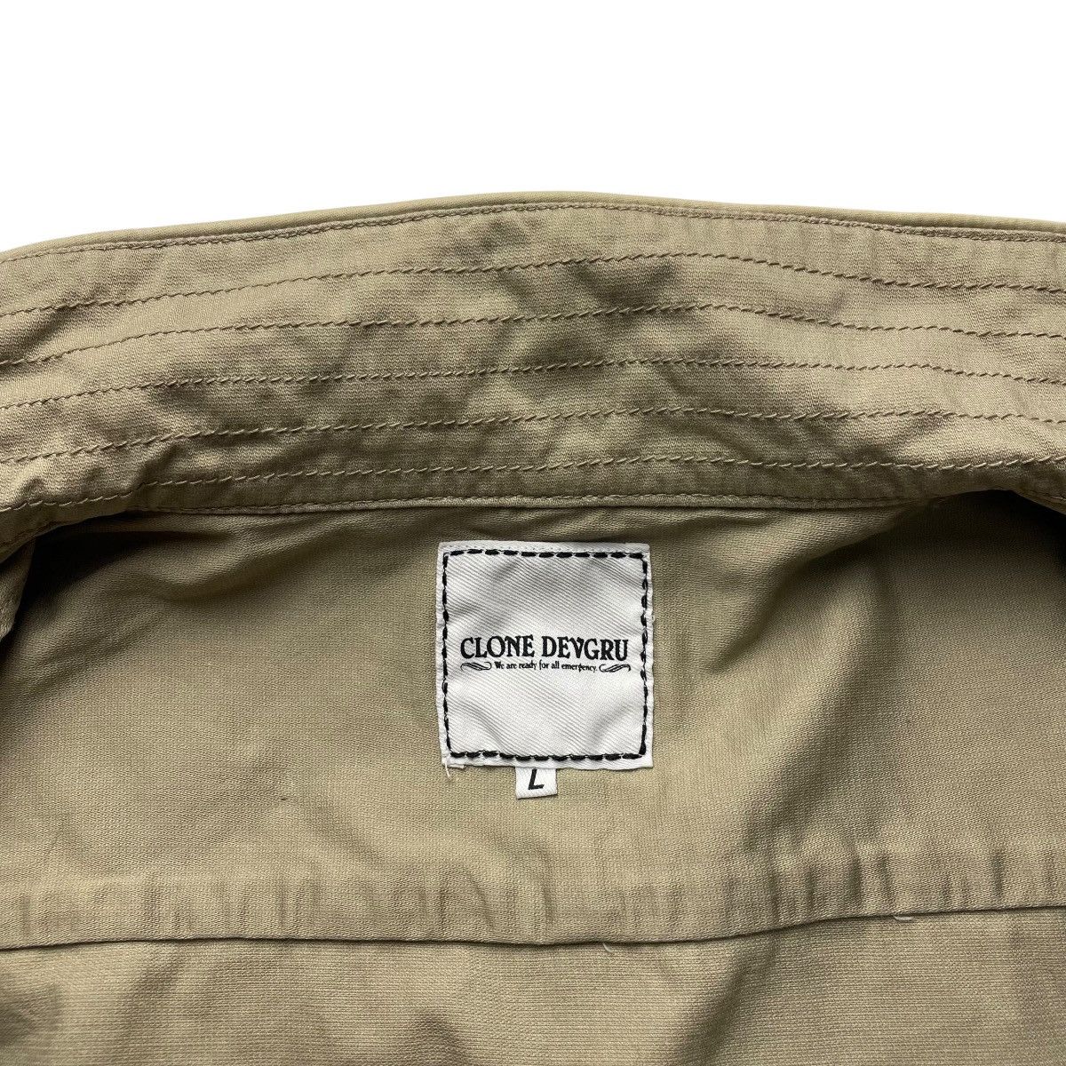 Le Grande Bleu (L.G.B.) 🇯🇵 CLONE DEVGRU MULTIPOCKET FULL ZIP BUTTON UP JACKET Size US L / EU 52-54 / 3 - 9 Thumbnail
