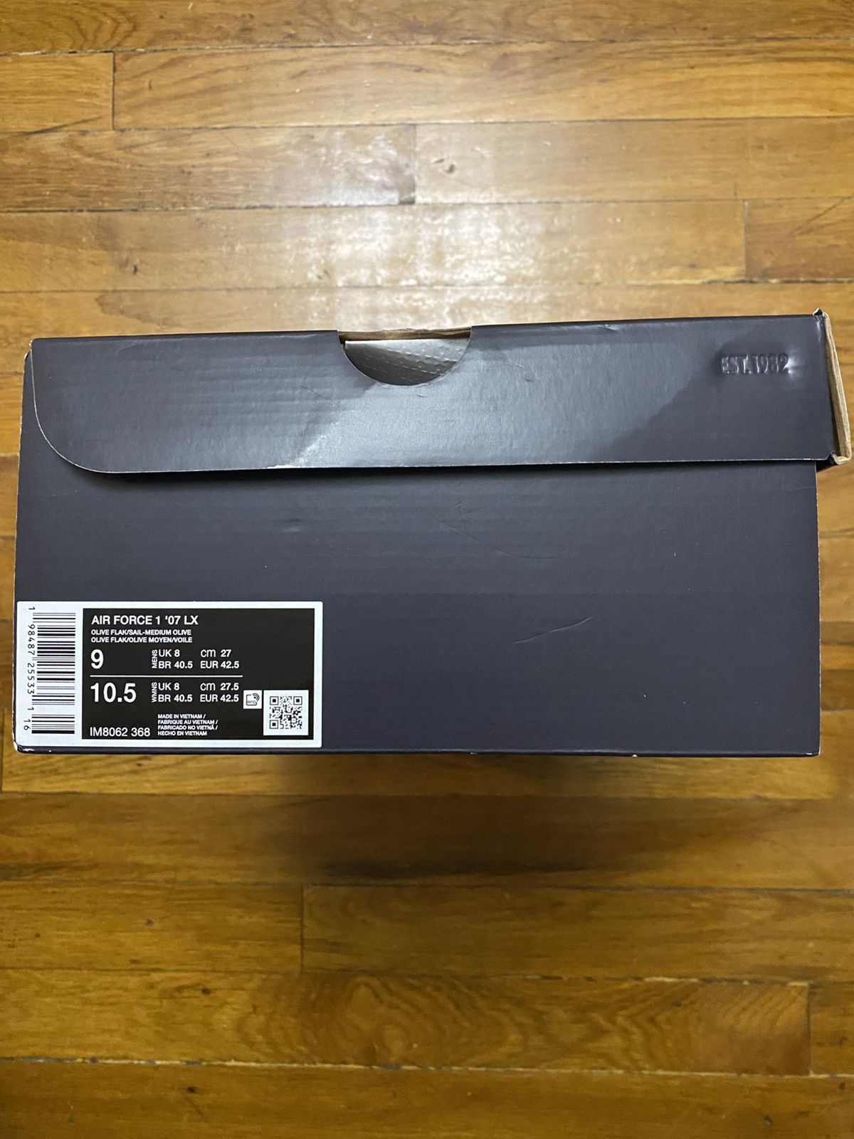 Nike Size 9 - Air Force 1 ‘07 LX Leaf Camo Olive Flak Men’s Size US 9 / EU 42 - 8 Thumbnail