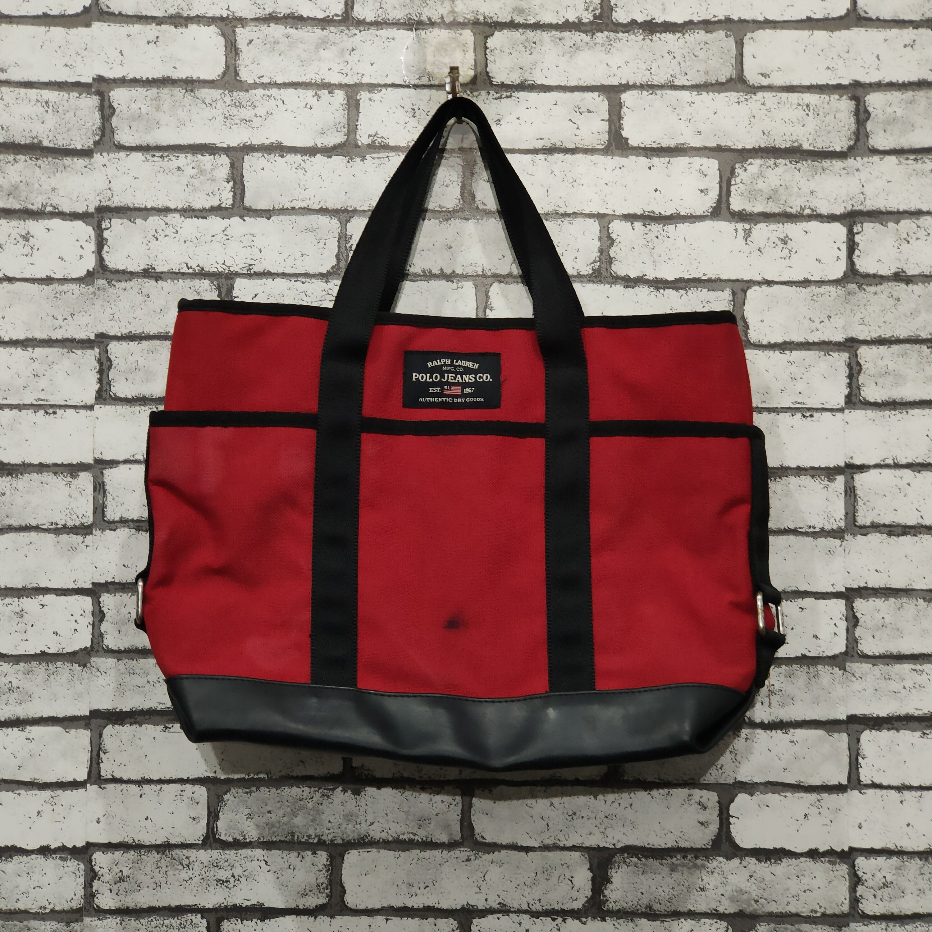Polo Ralph Lauren 🔥Ralph Lauren Polo Jeans Co handle bag Size ONE SIZE - 1 Thumbnail