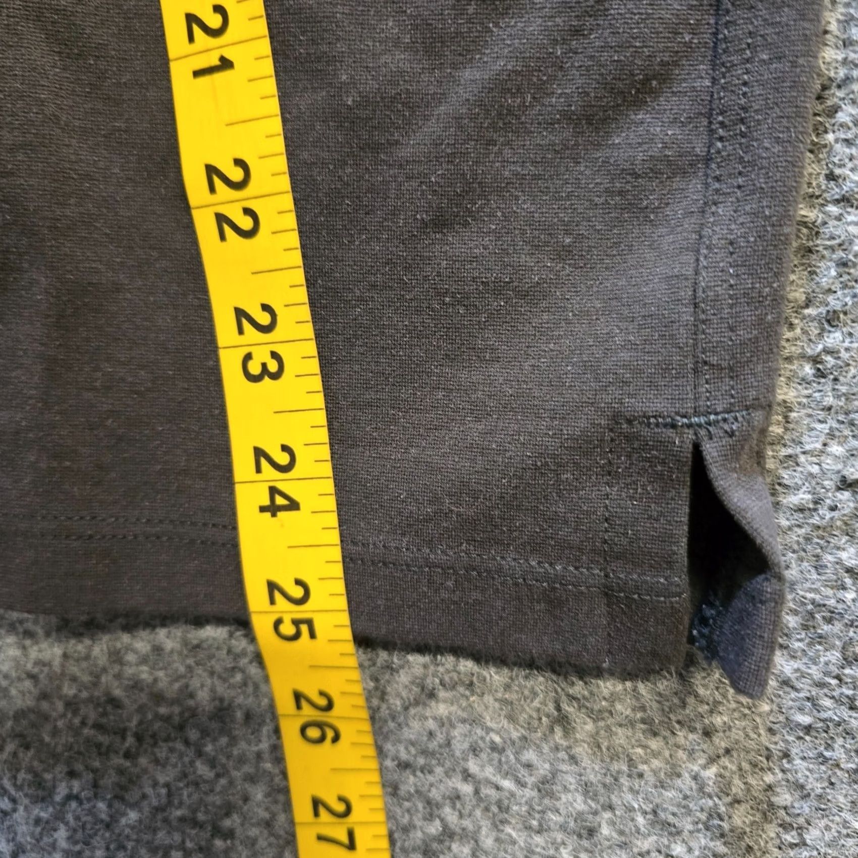 Vintage American Giant Pants Womens Size 8 Gray Ponte Kick Flare Stretch Pull On Casual Size 30" / US 8 / IT 44 - 7 Thumbnail