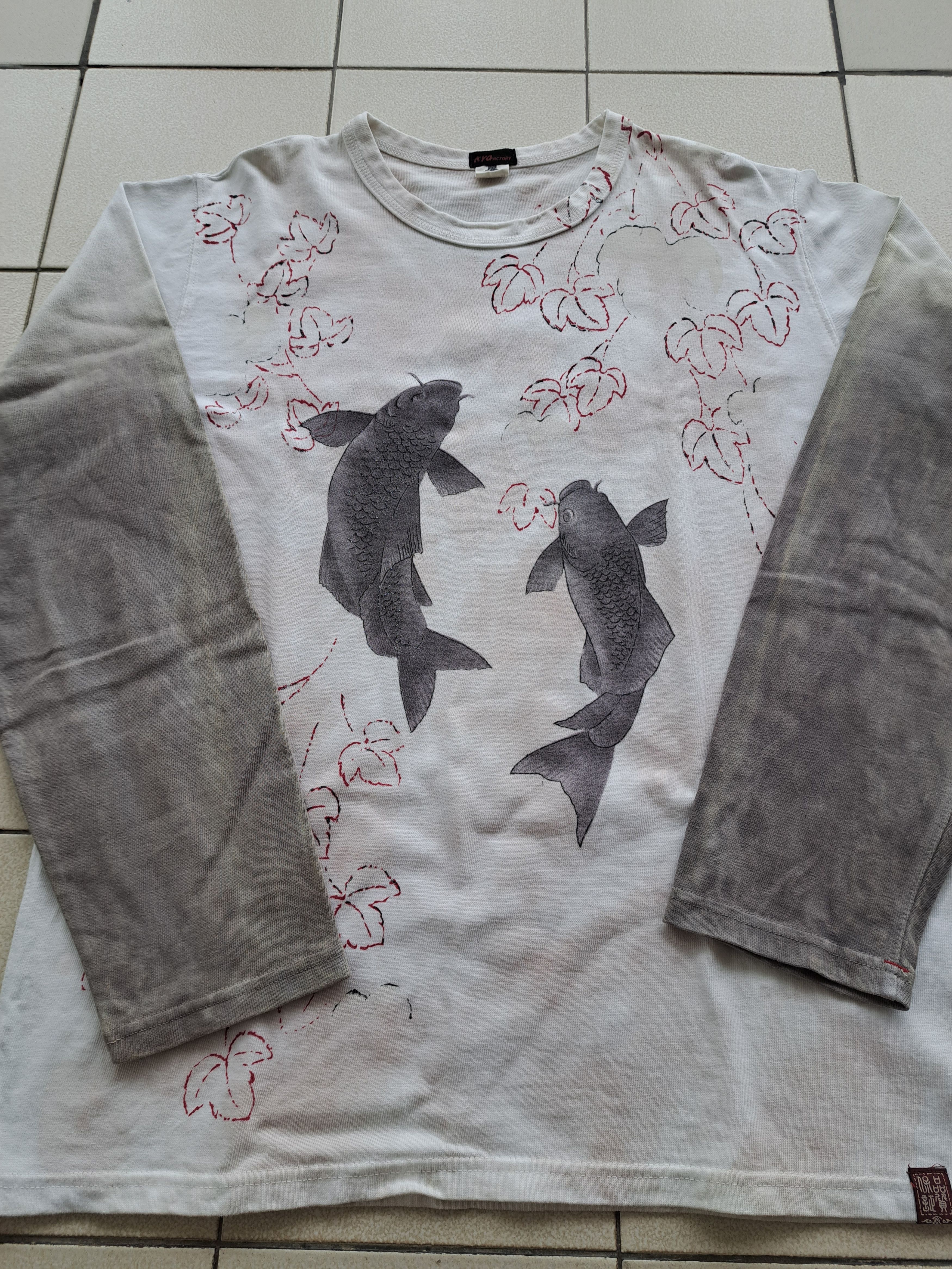Eternal Eternal Kyo Factory Koi dyed LS T-Shirt Size US L / EU 52-54 / 3 - 2 Thumbnail