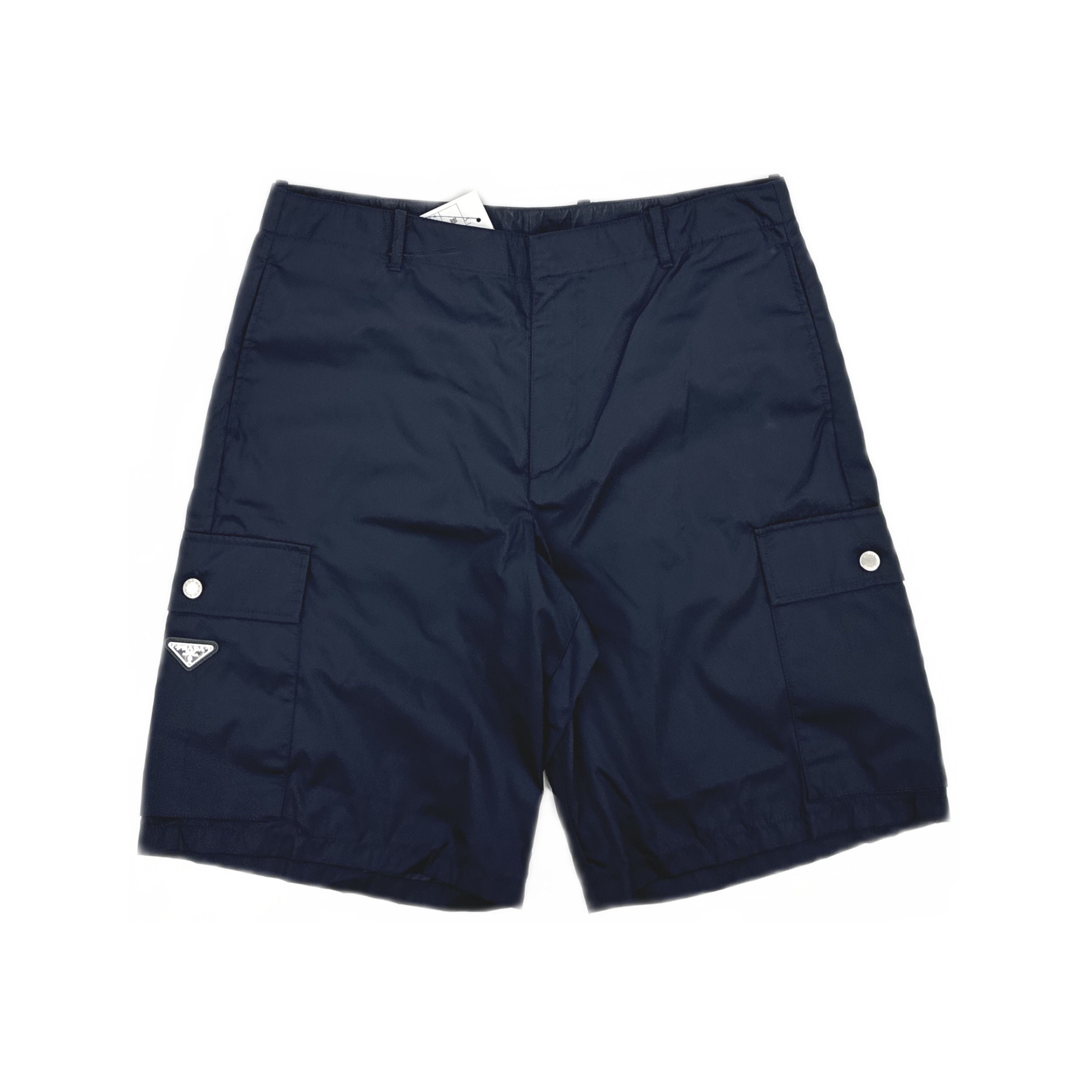 Prada Prada Re-Nylon Cargo Shorts Navy Size 50 Size US 34 / EU 50 - 1 Thumbnail